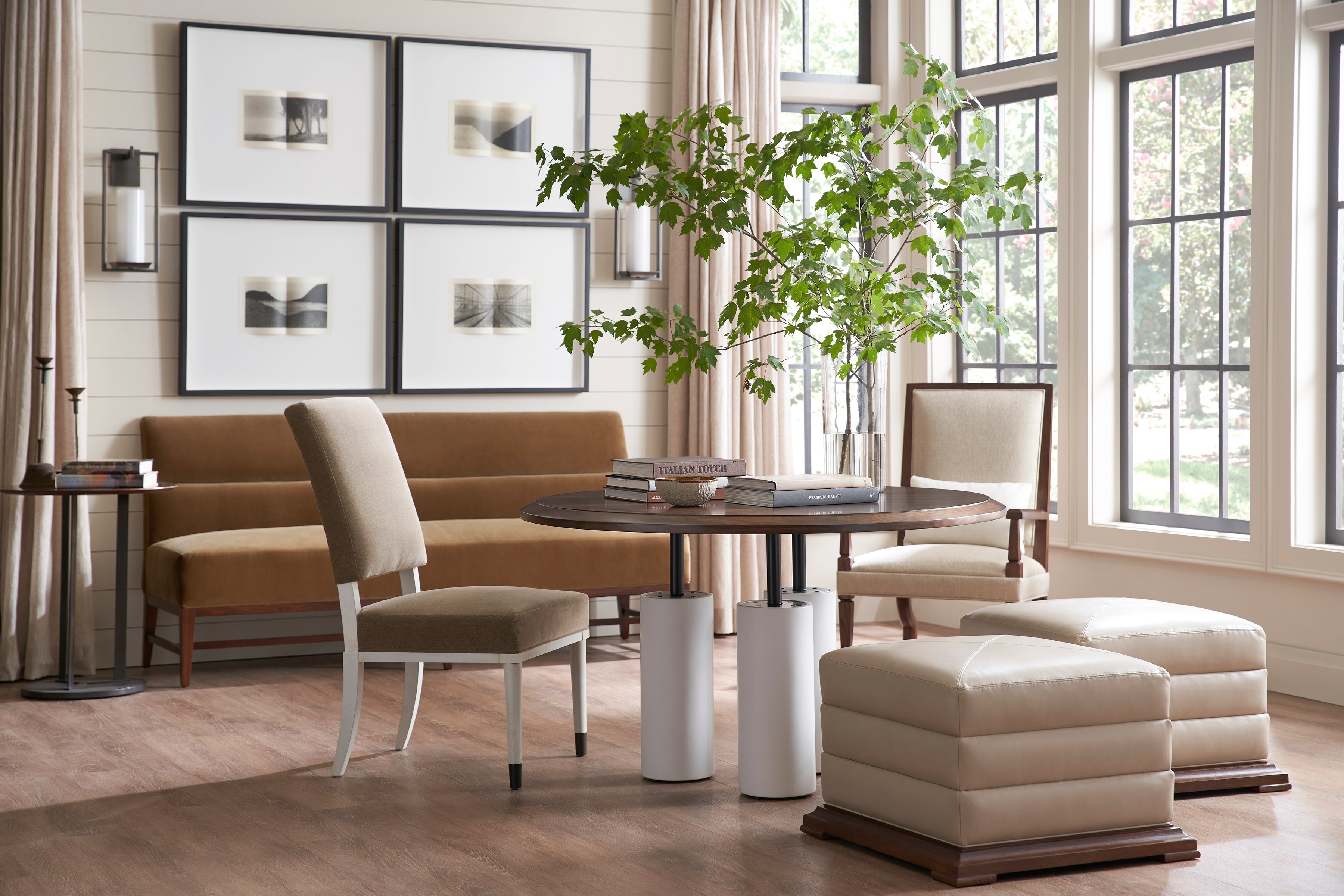 ZAFTIG STOOL in Ash Solids - Hickory Chair