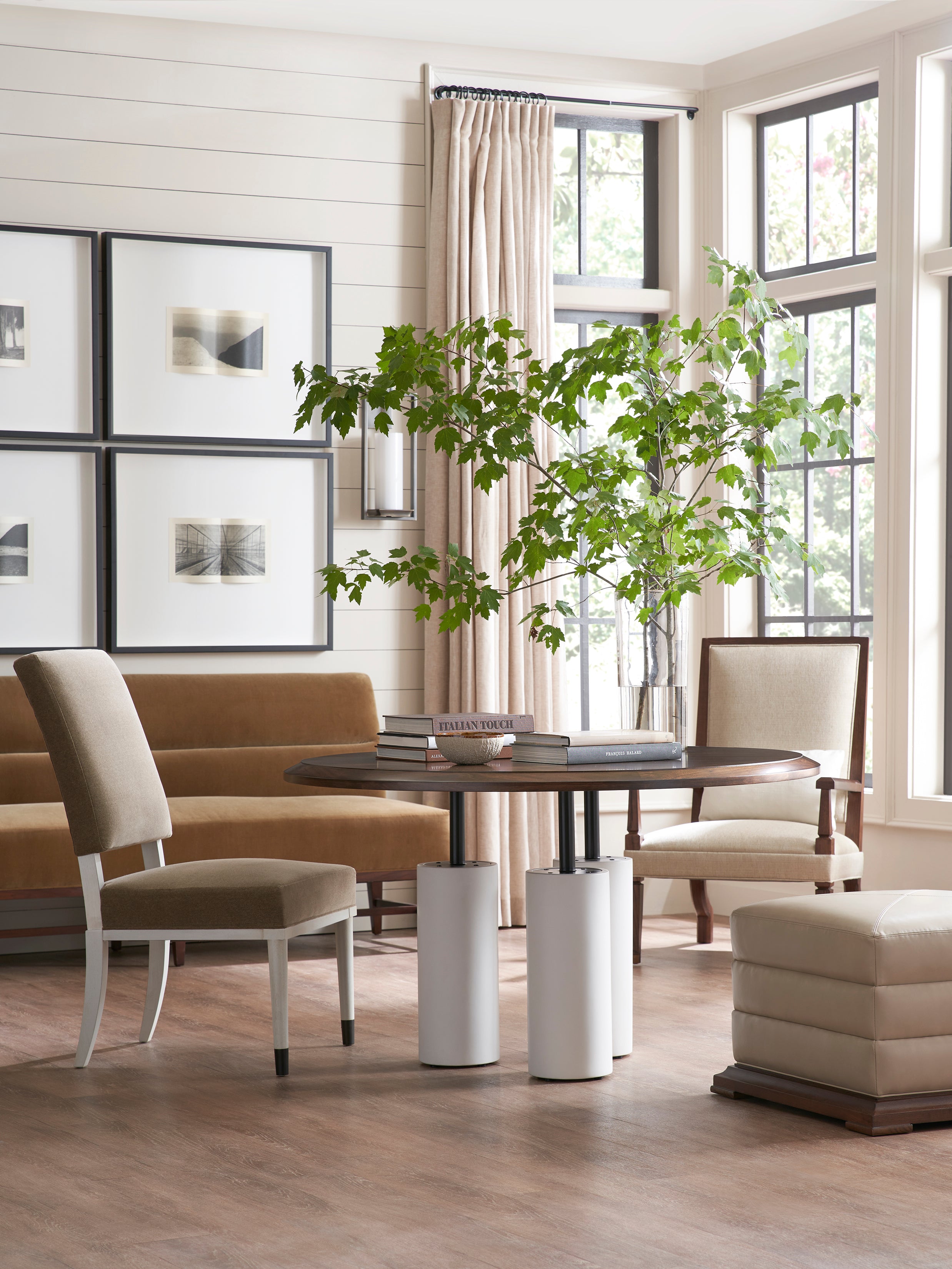 ZAFTIG STOOL in Ash Solids - Hickory Chair