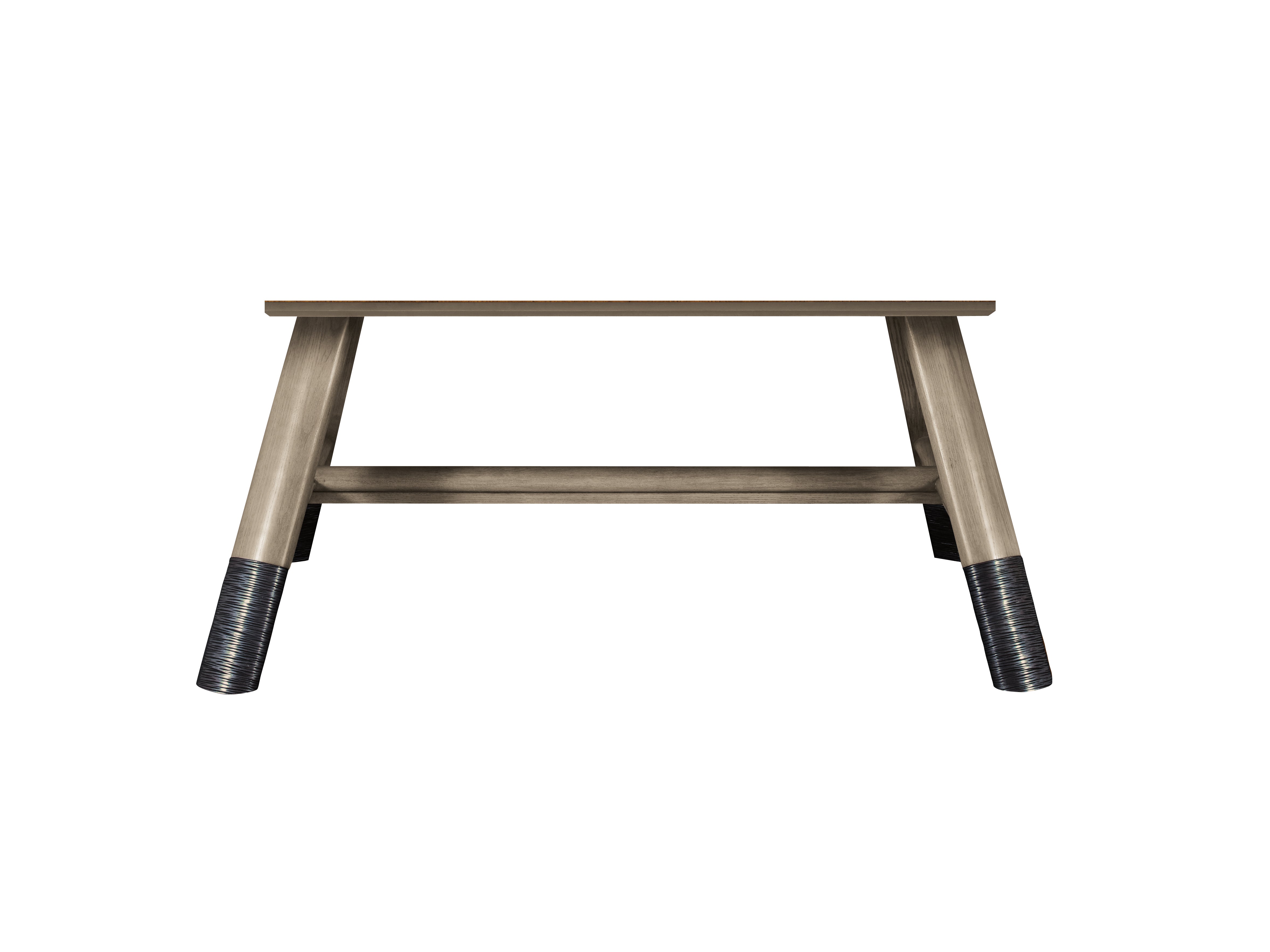 BAYLIS DINING TABLE FOUR LEG BASE in Ash Solids - Hickory Chair