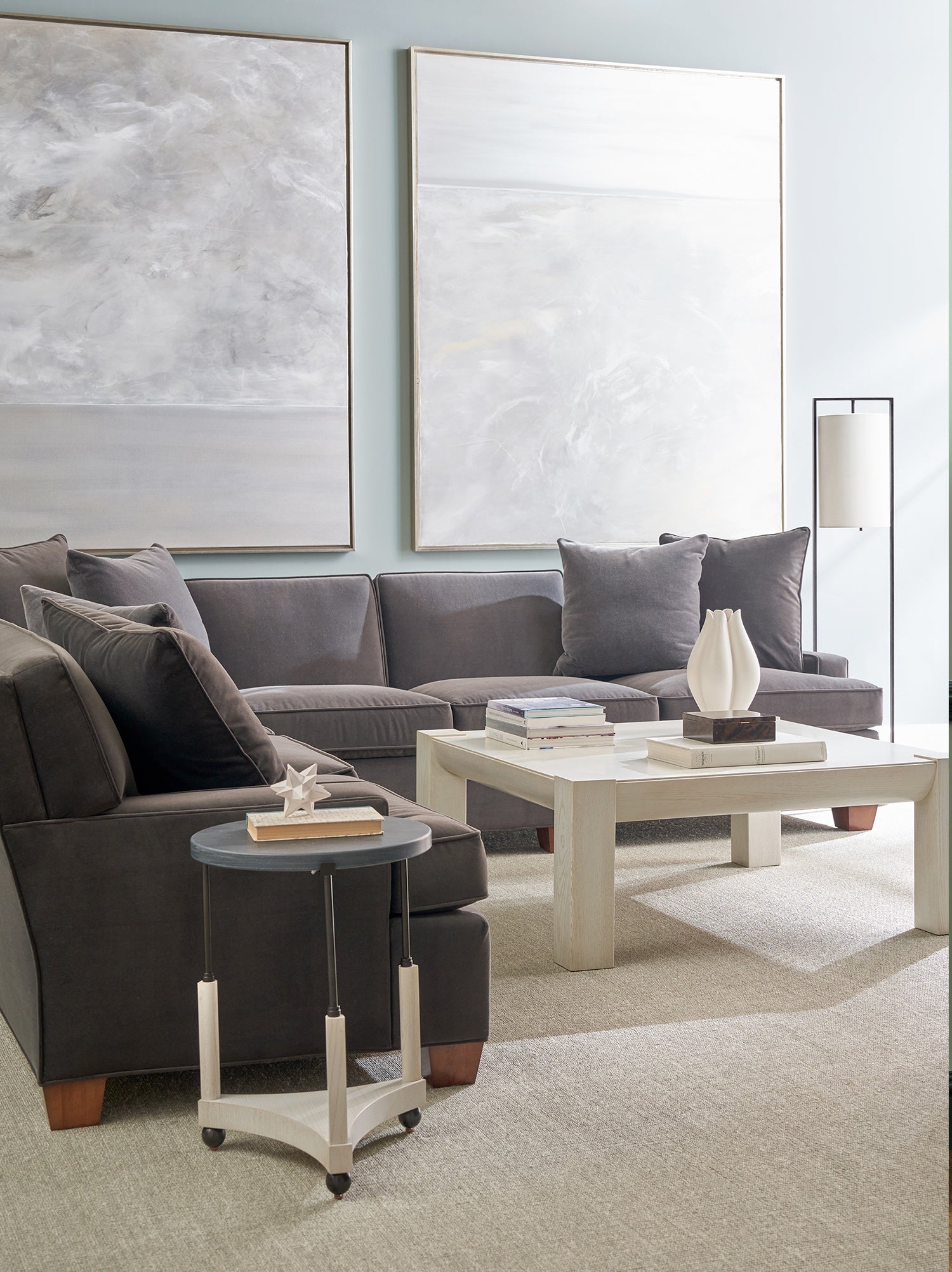 PHILLIP COCKTAIL TABLE in Ash Veneers, Ash Solids - Hickory Chair