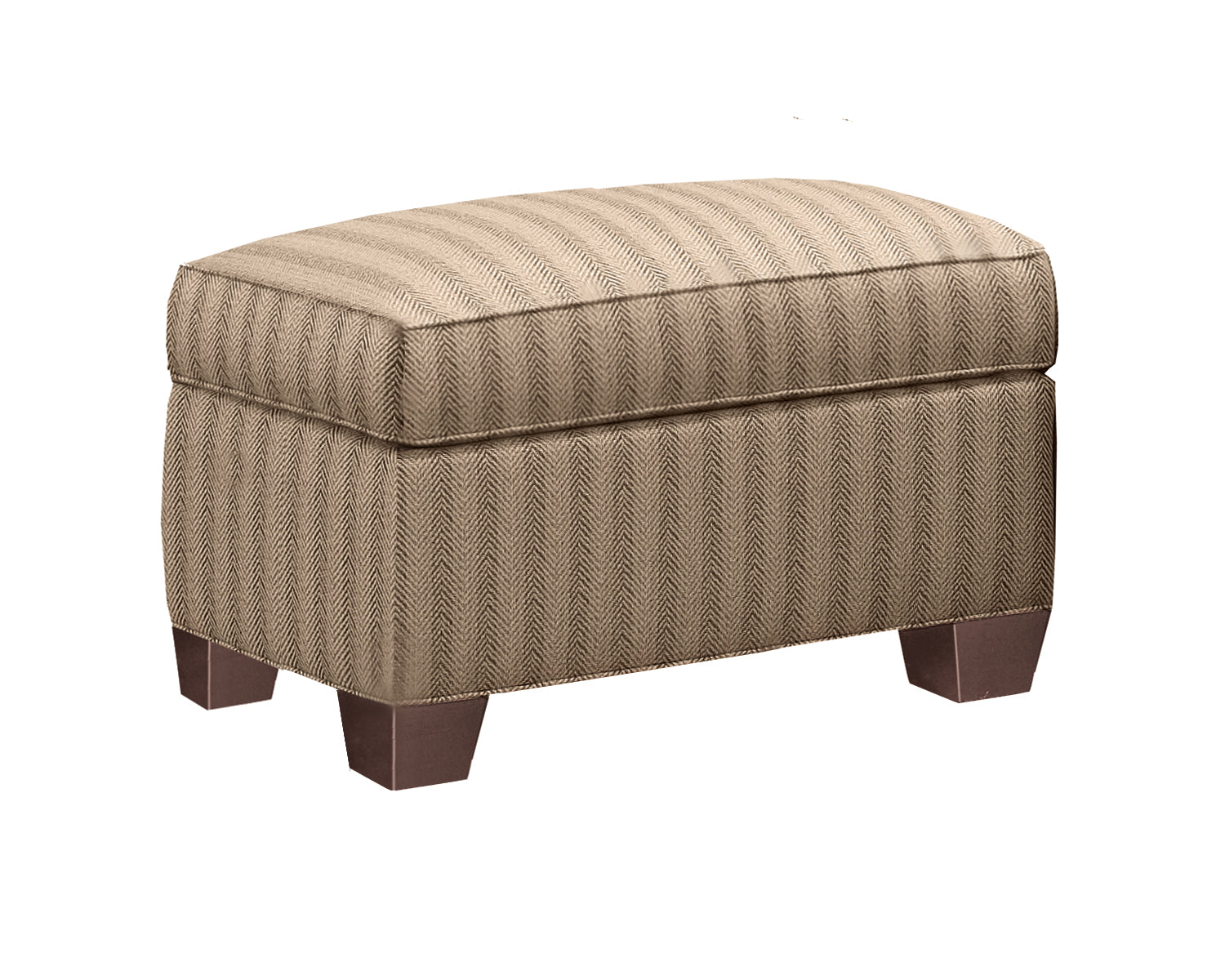 FOSTER OTTOMAN M2M – Ottomans by Hickory Chair | Sutter & Vale
