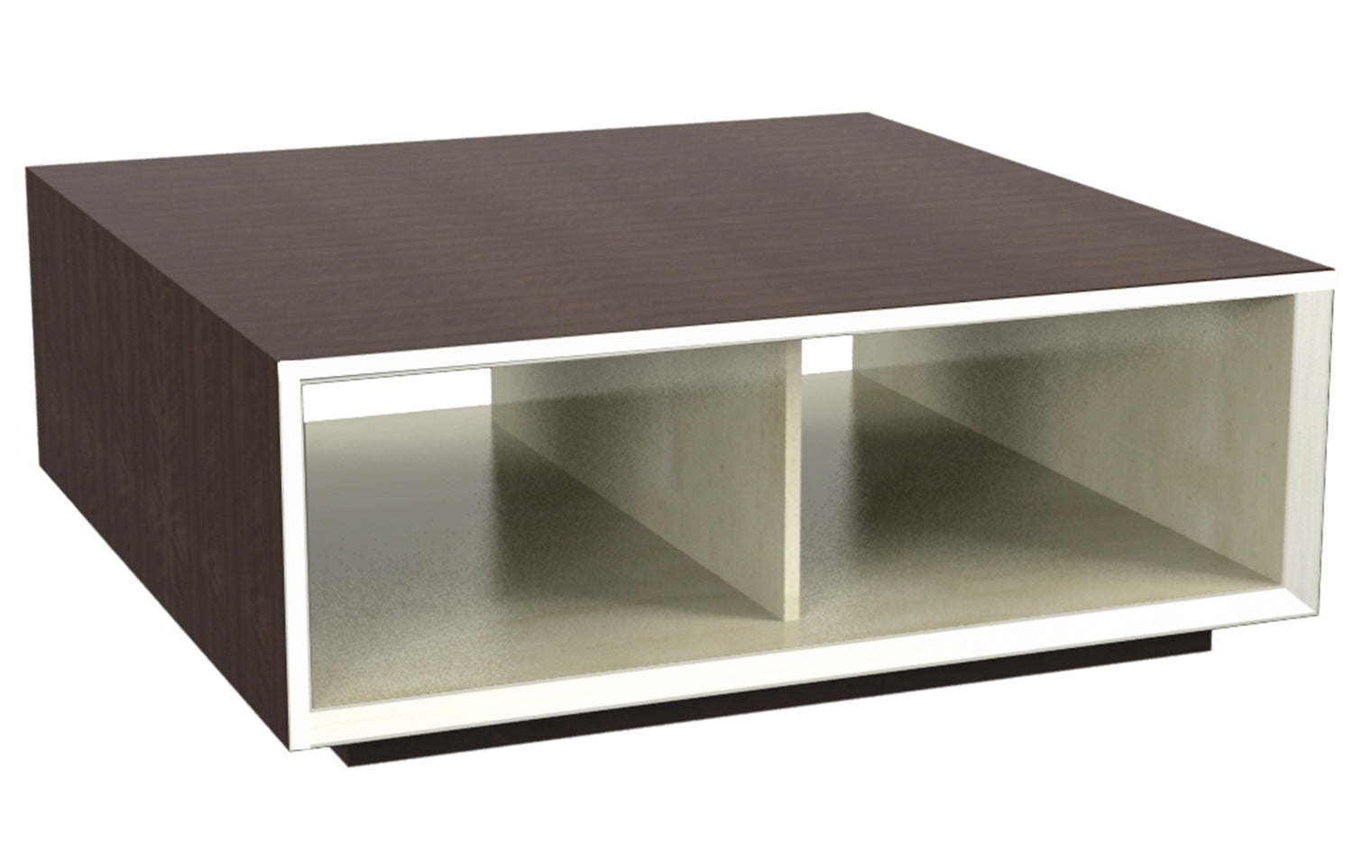 HADLEY SQUARE COFFEE TABLE in Walnut Veneers, Walnut Solids - Hickory Chair