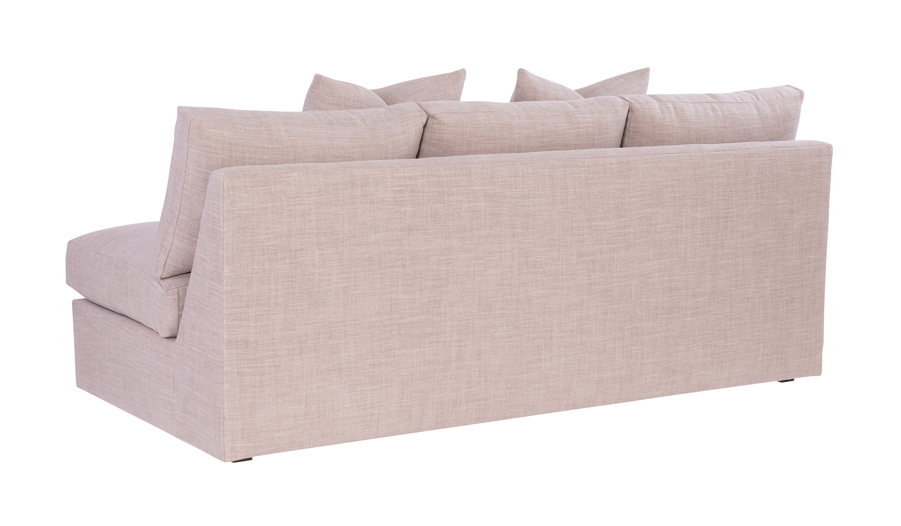 Denby Armless Sofa in Maple Solids - Hickory Chair