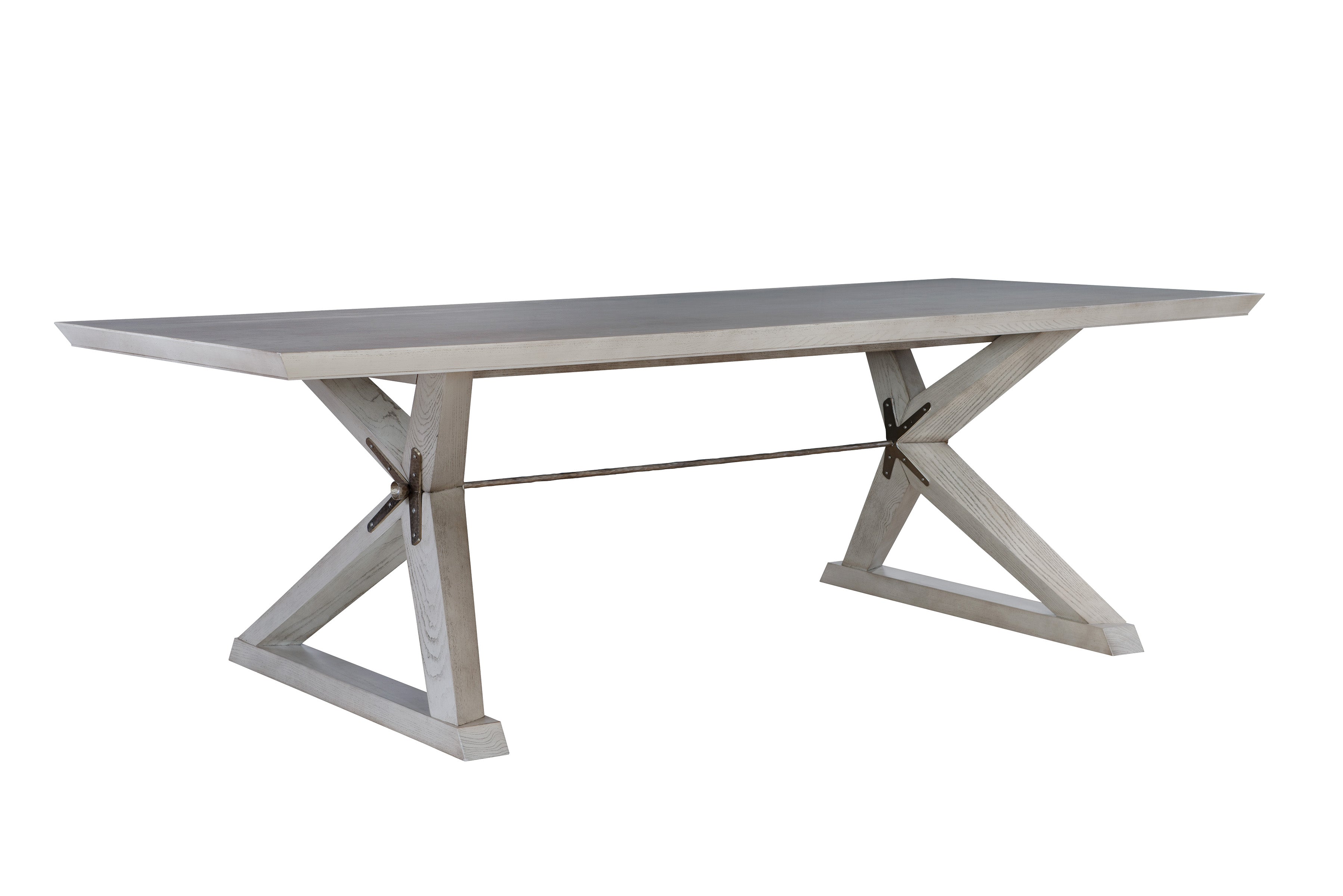 Freya Dining Table in Ash Veneers, Ash Solids - Hickory Chair