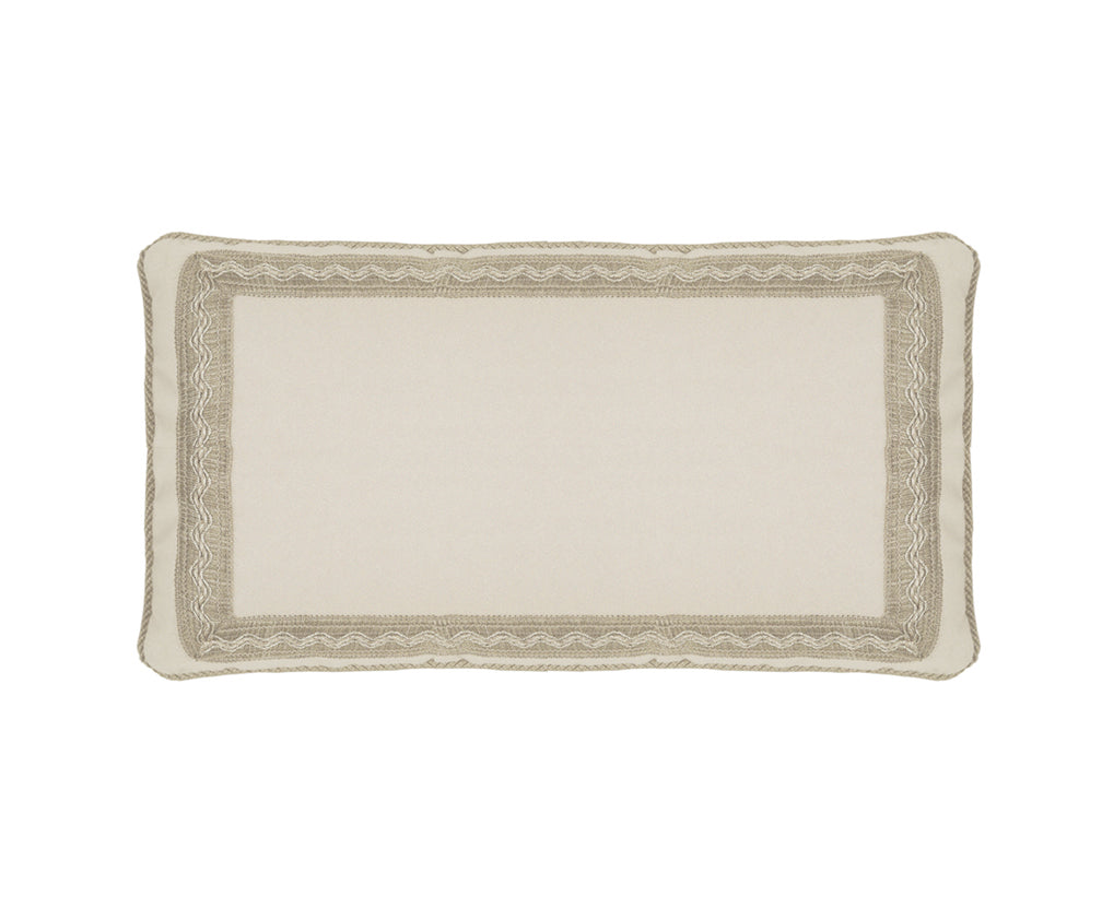 Throw Pillow- 12 x 18.5 Rectangular Knife Edge