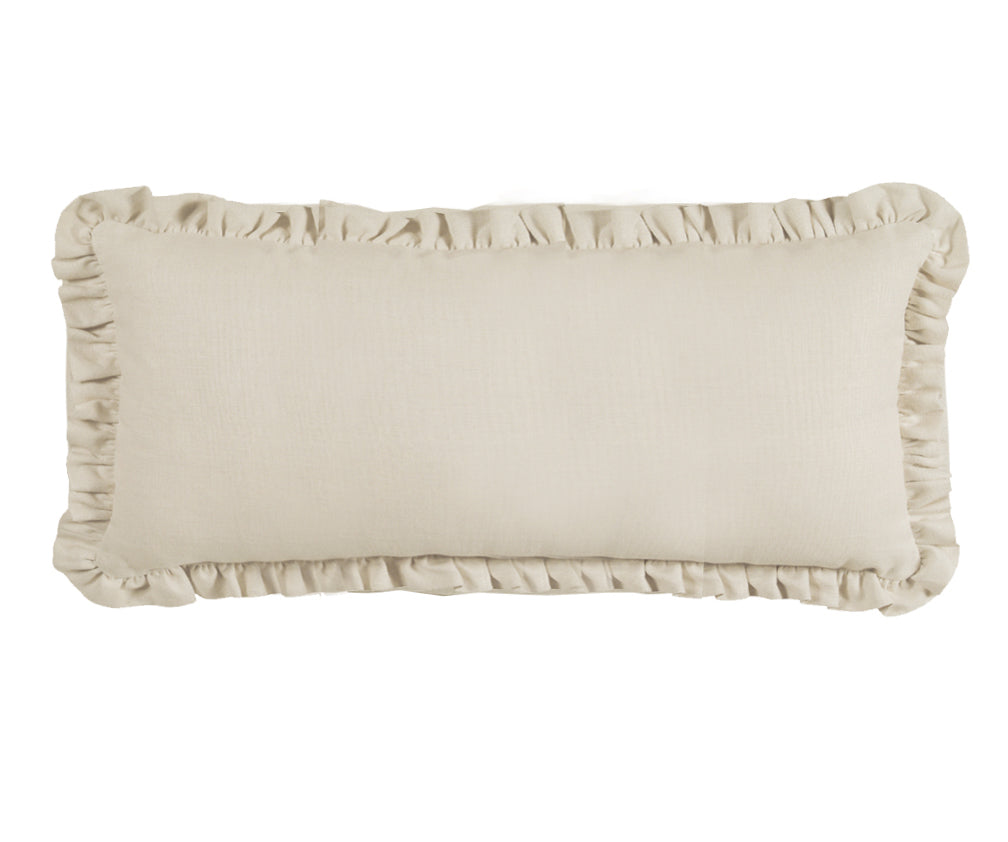 Throw Pillow - 12 x 26 Rectangular Knife Edge