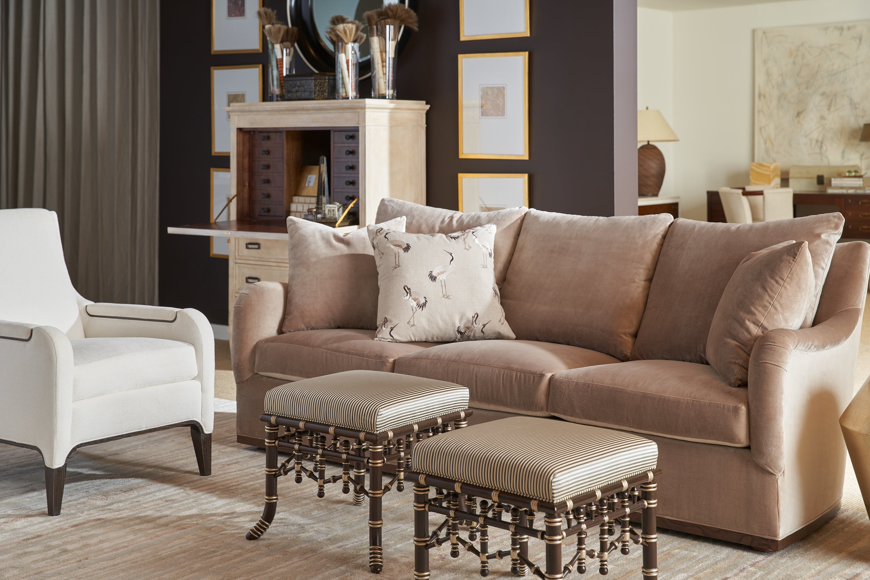 ALICE CHEST in Primavera Veneers, Maple Solids - Hickory Chair