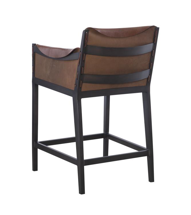 Gunnison Counter Stool - Brown (25"D)