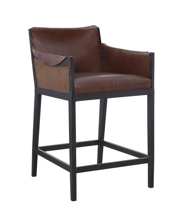 Gunnison Counter Stool - Brown (25"D)