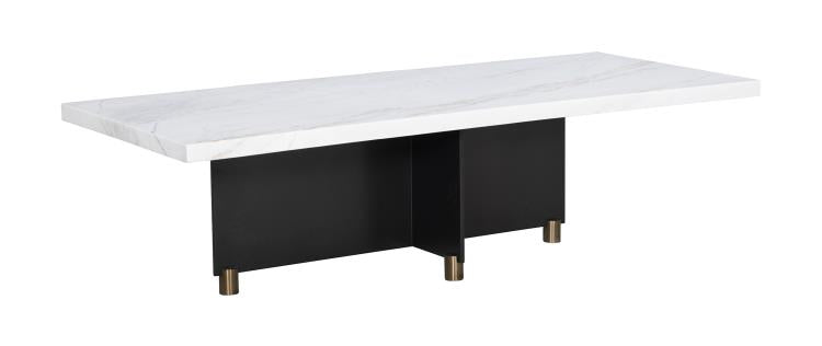 Myles Cocktail Table - Stone Top