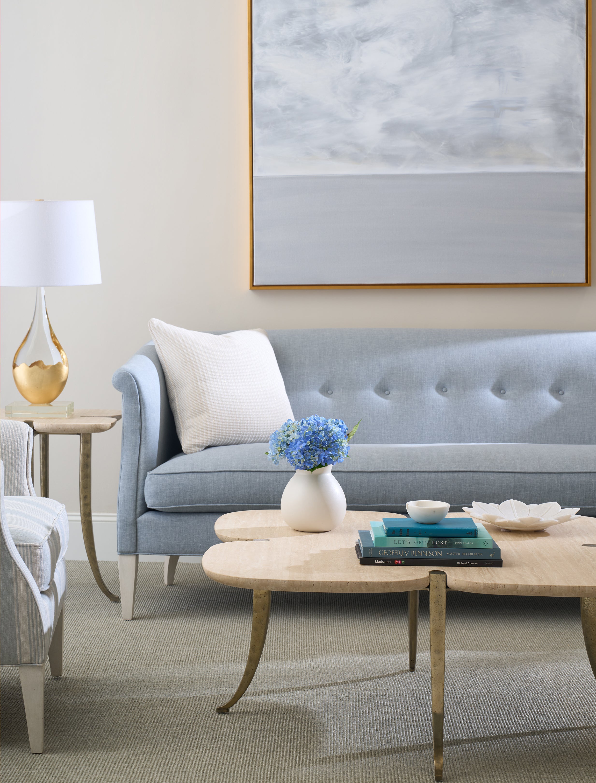 ALBERT SOFA in Mahogany Solids - Hickory Chair