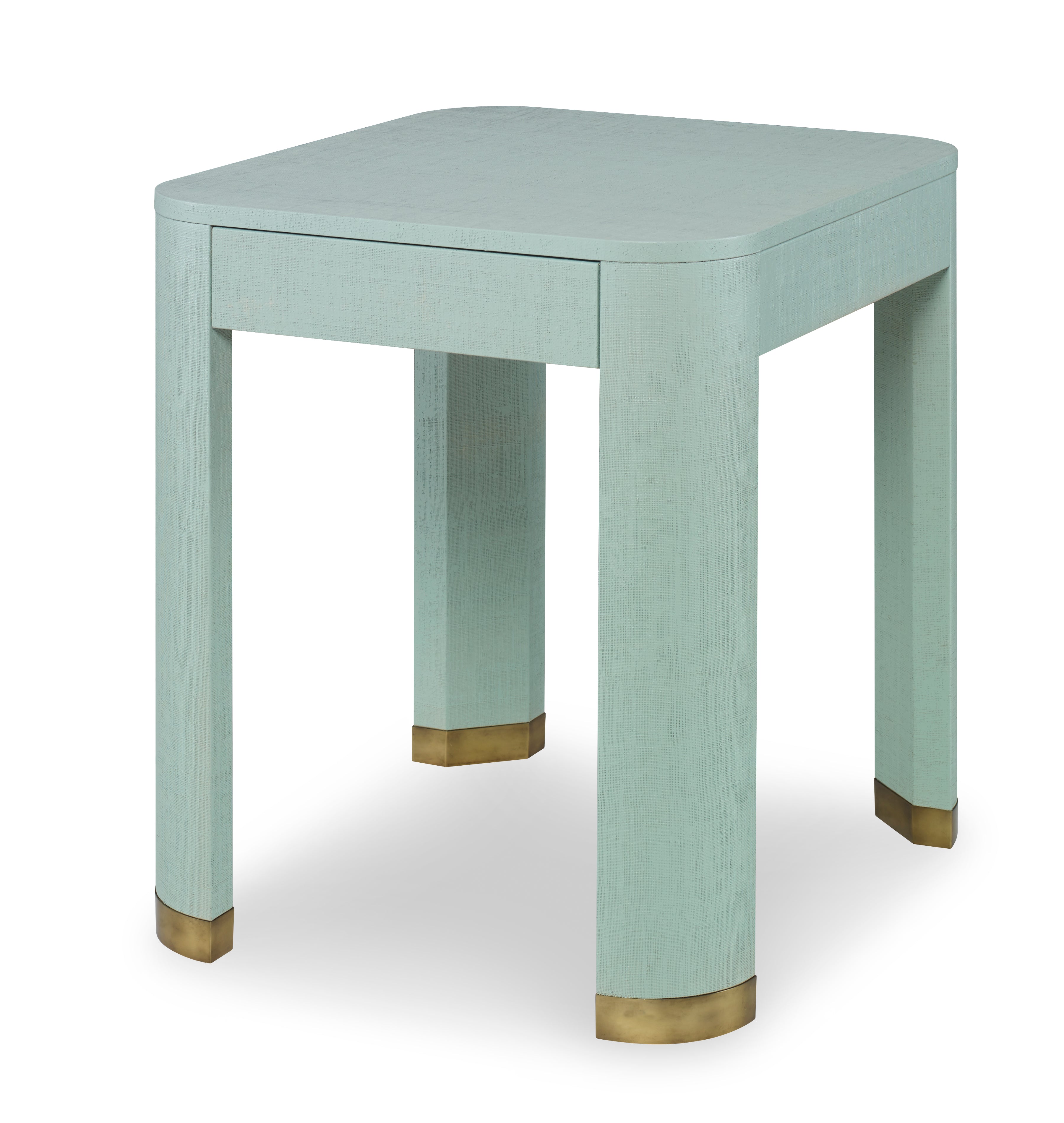 Willie Raffia End Table