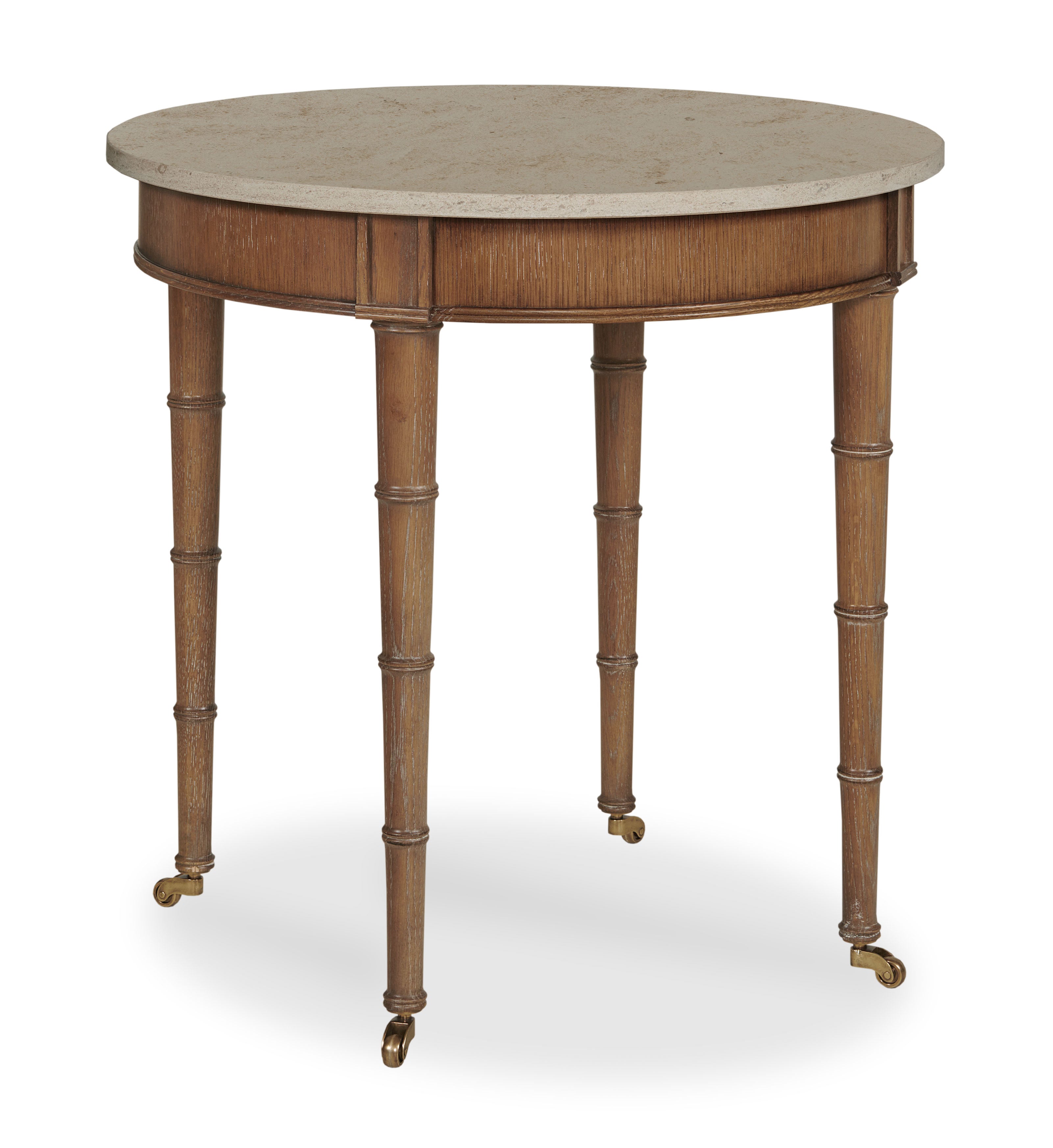 Sydney Side Table W/ Stone Top