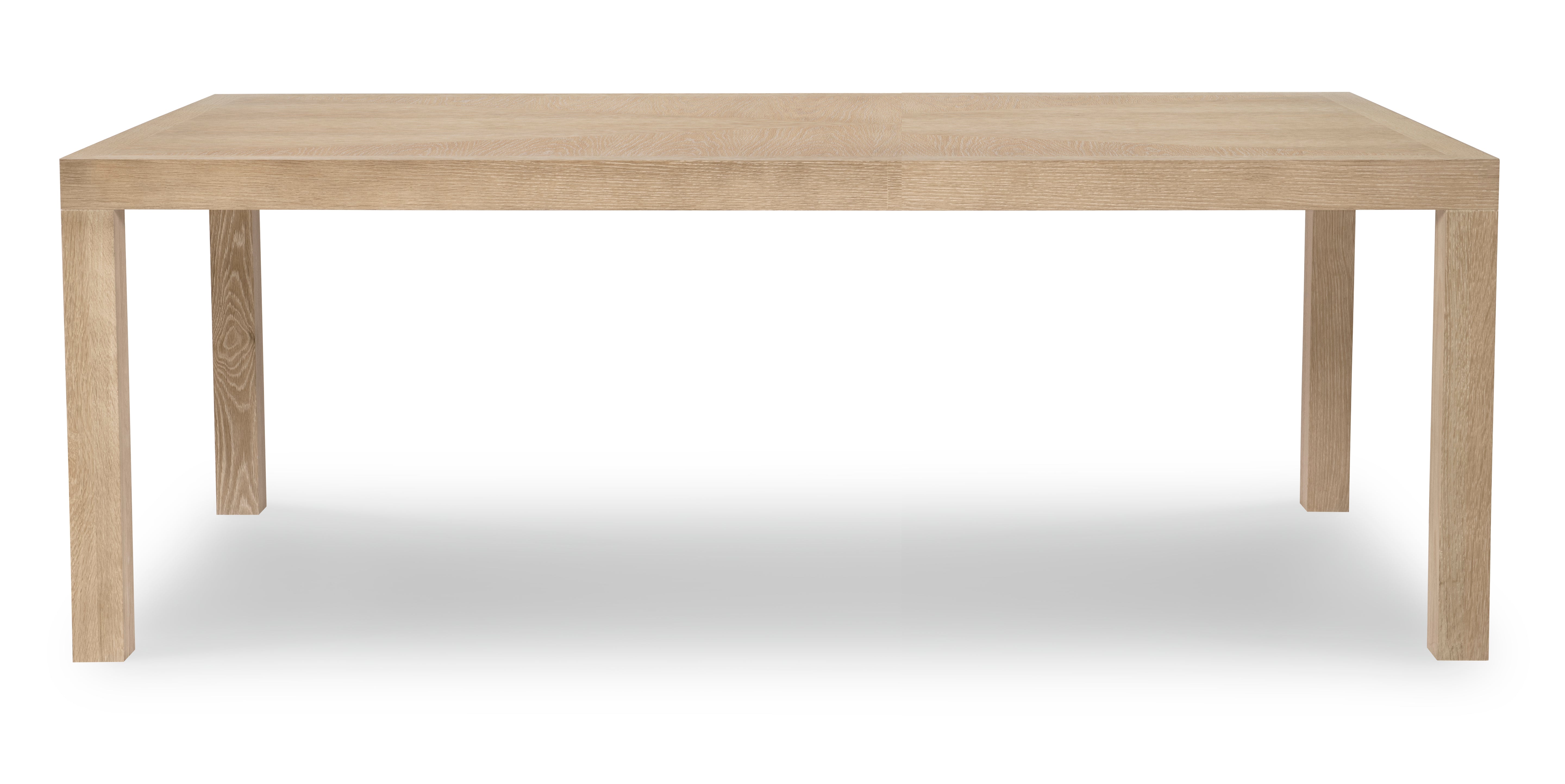Parsons Oak Dining Table