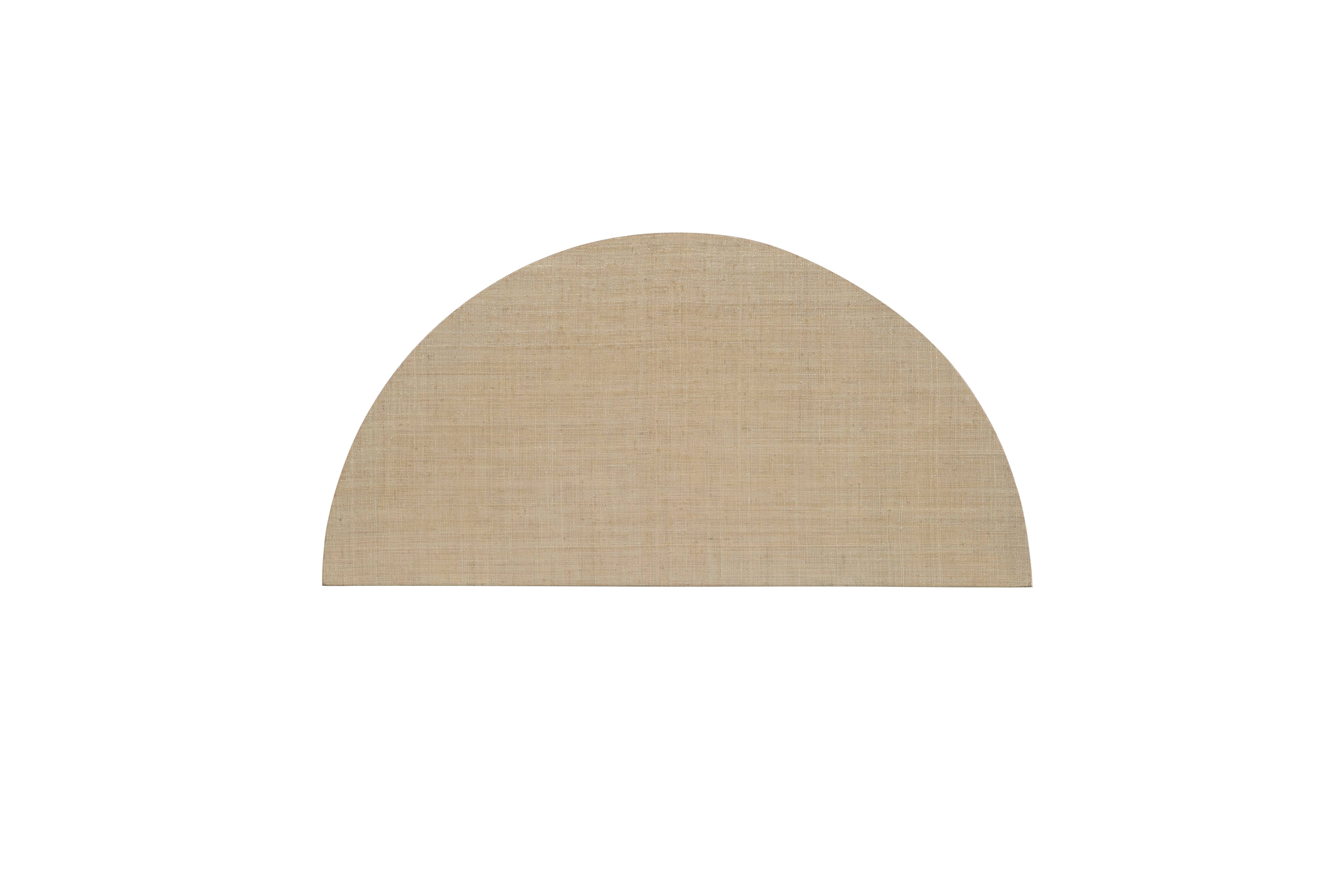 Darcy Raffia Demilune