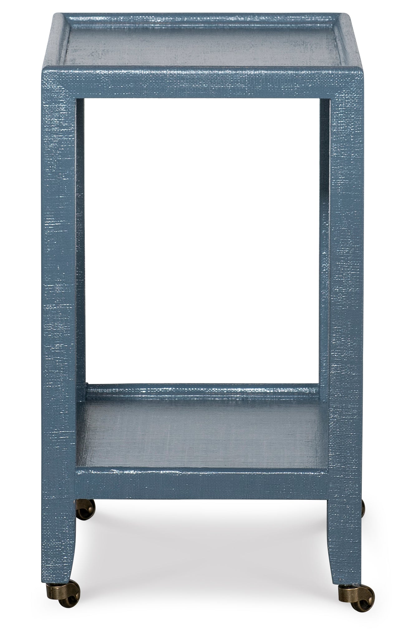 Briggs Raffia Drink Table