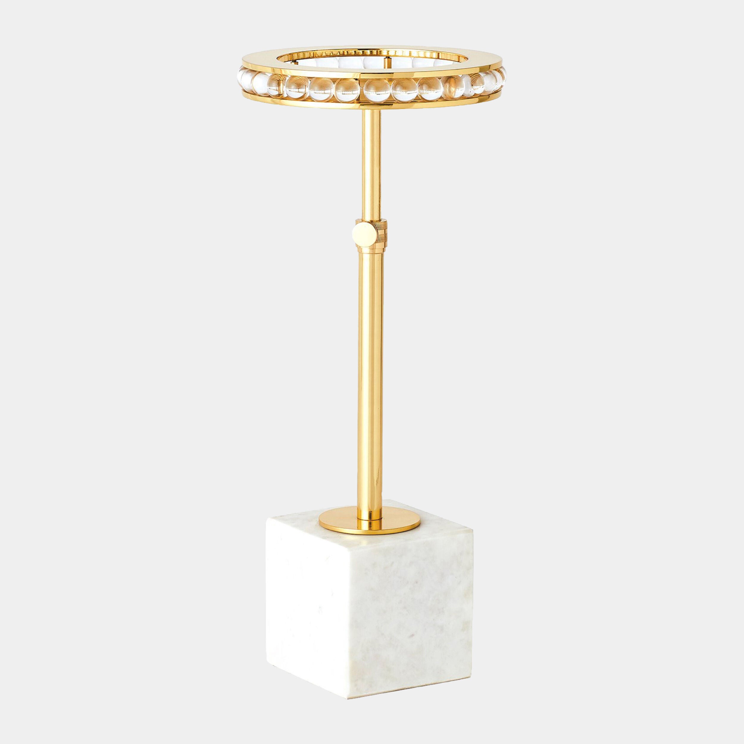 Margot Side Table-Brass