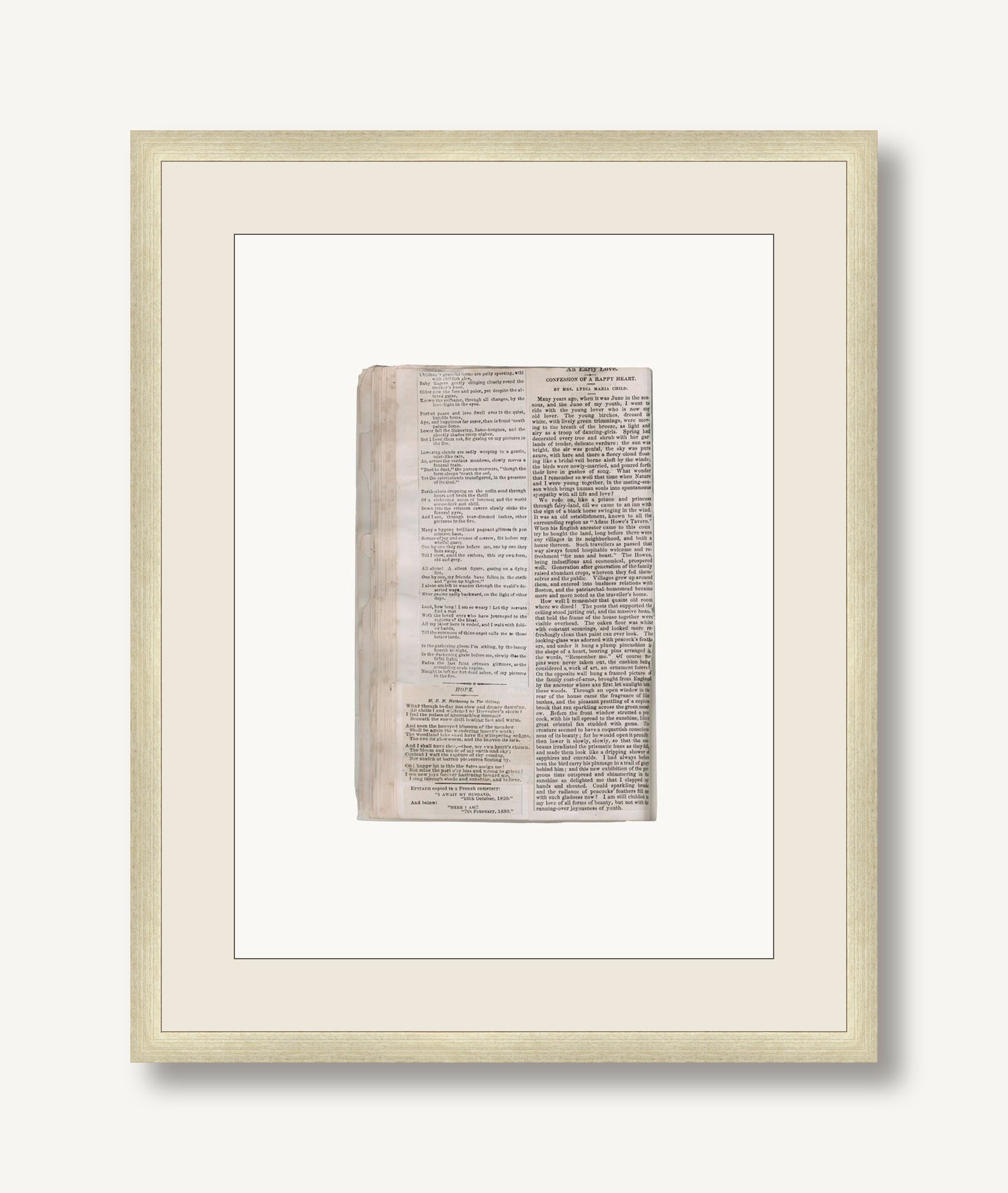 Scrapbook 1824 2 — framed