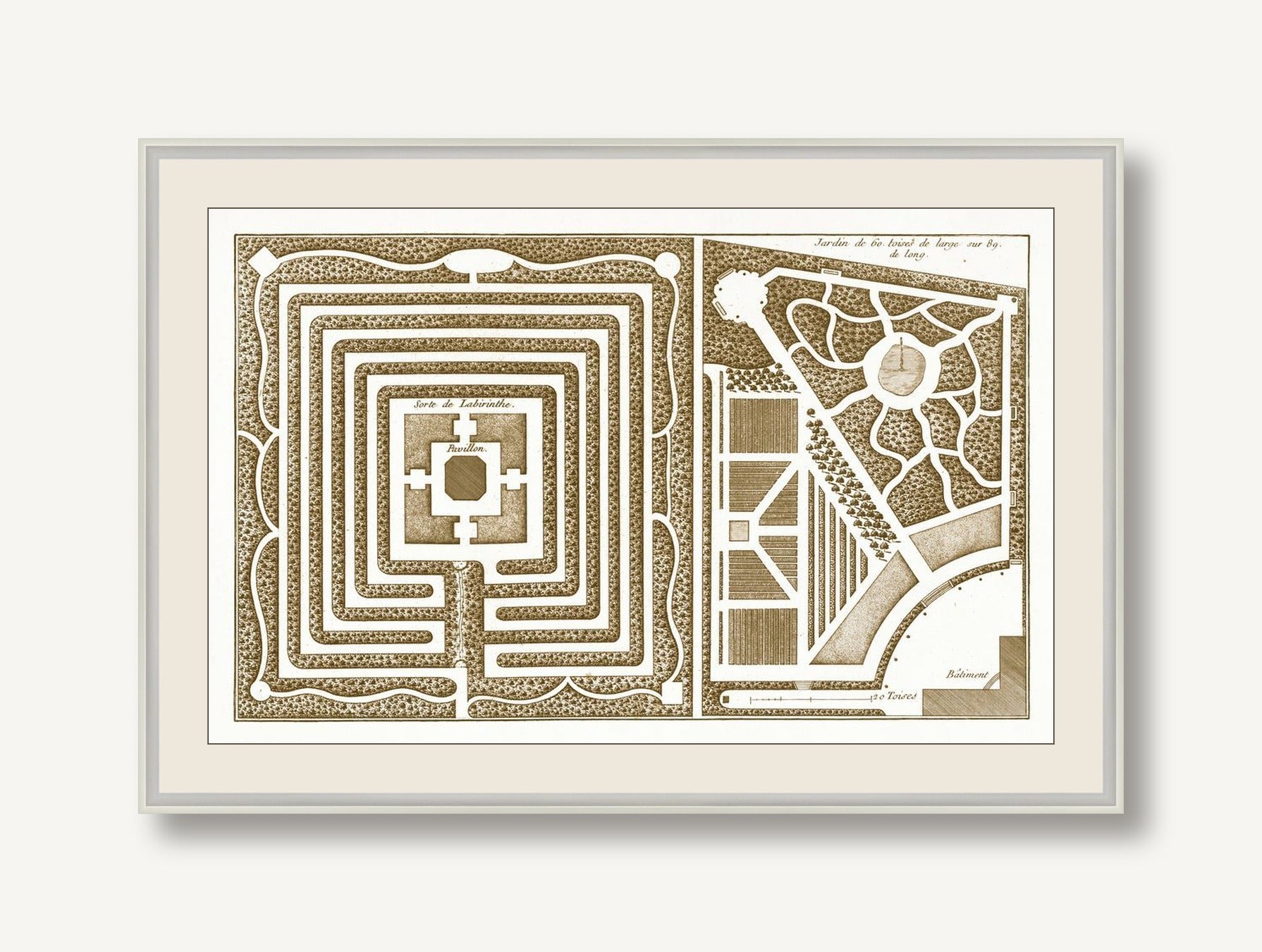 Chart Your Journey 3 — framed