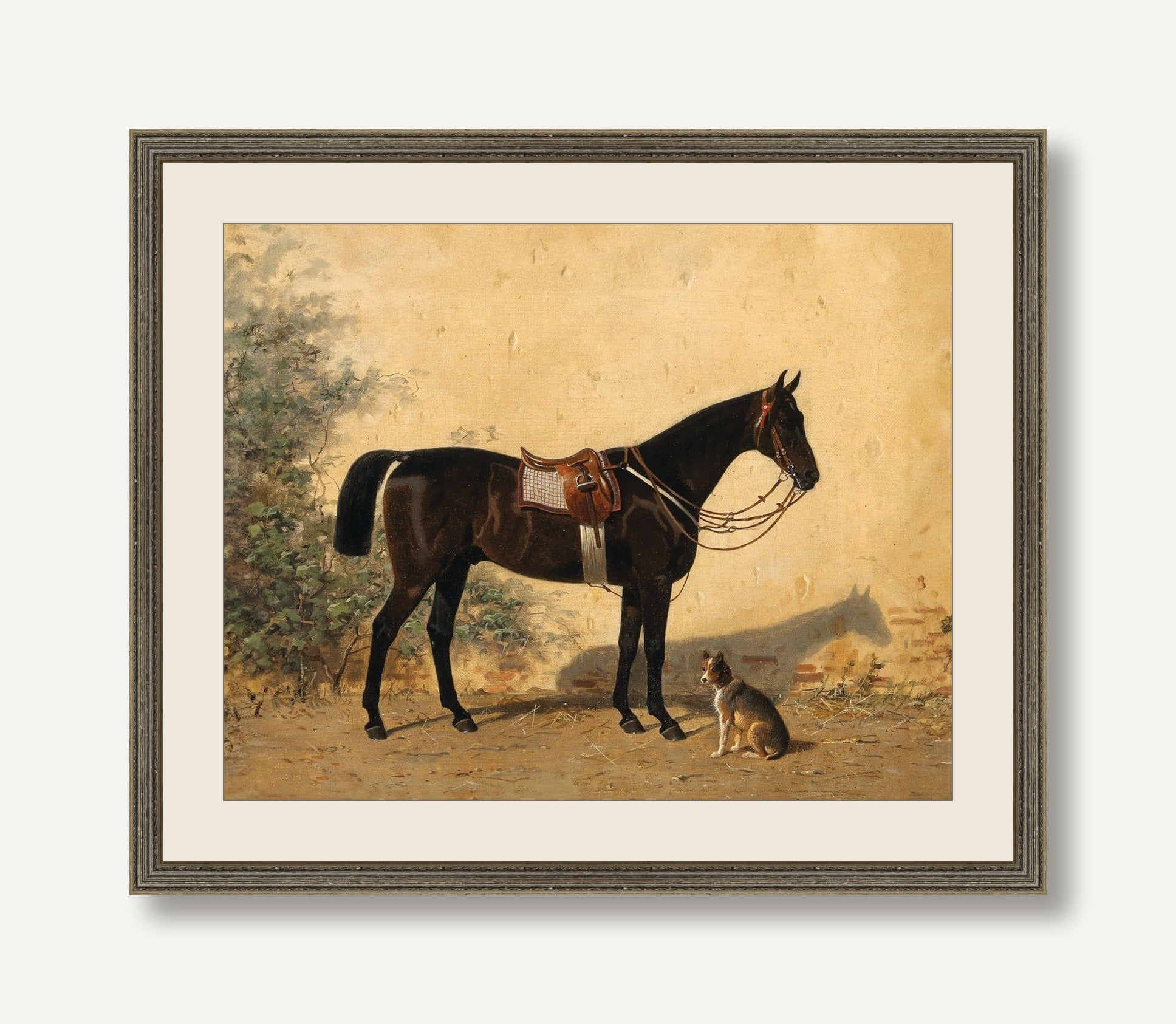 Riding Retreat 2 — framed
