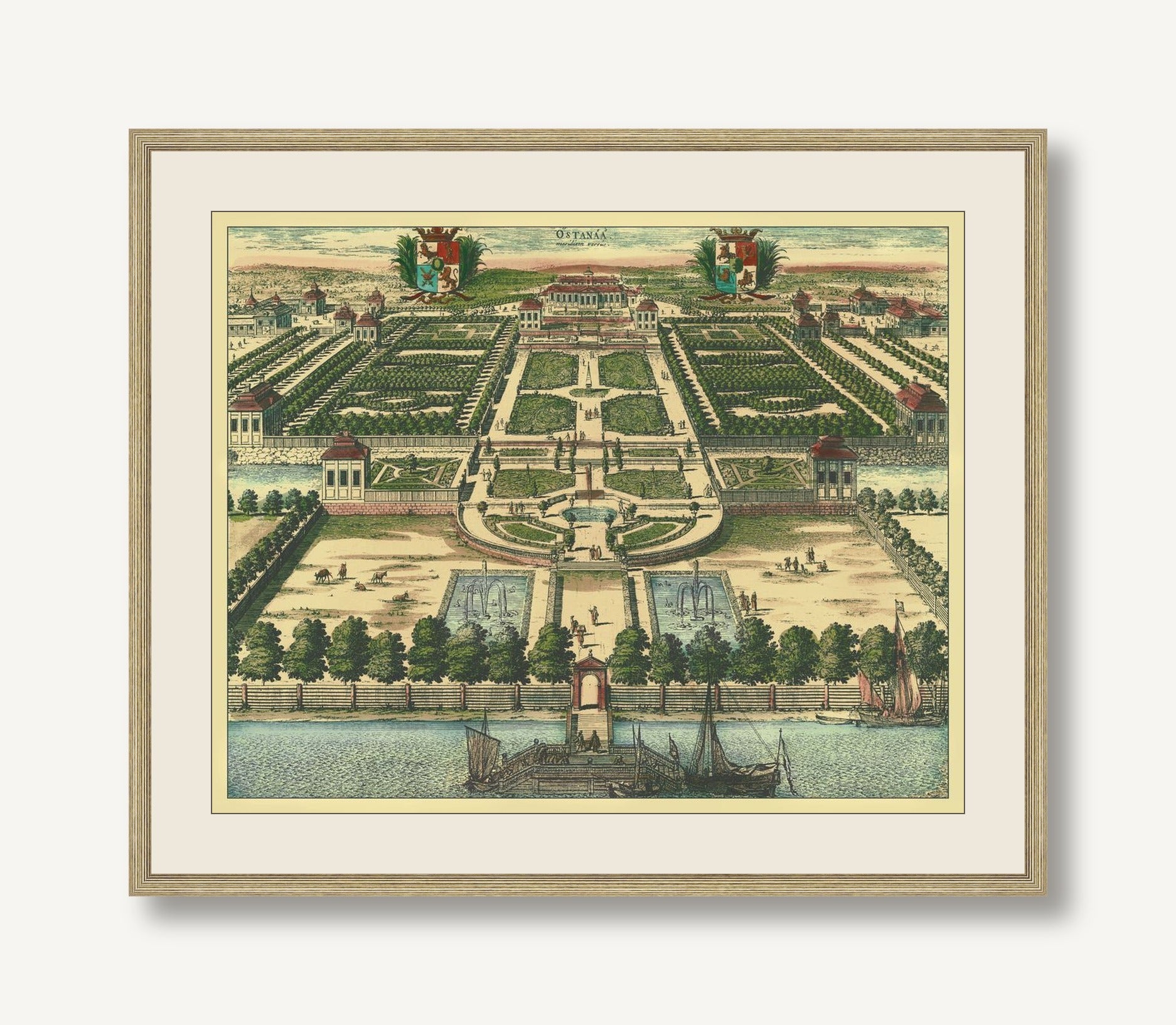 Verdant Visions 4 — framed