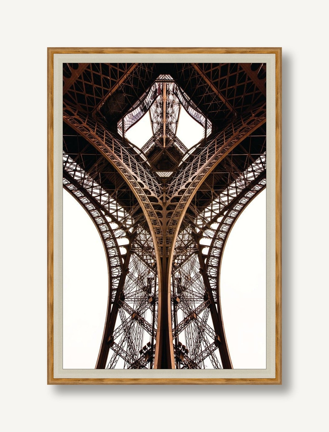 Courbe de la Tour 1 framed