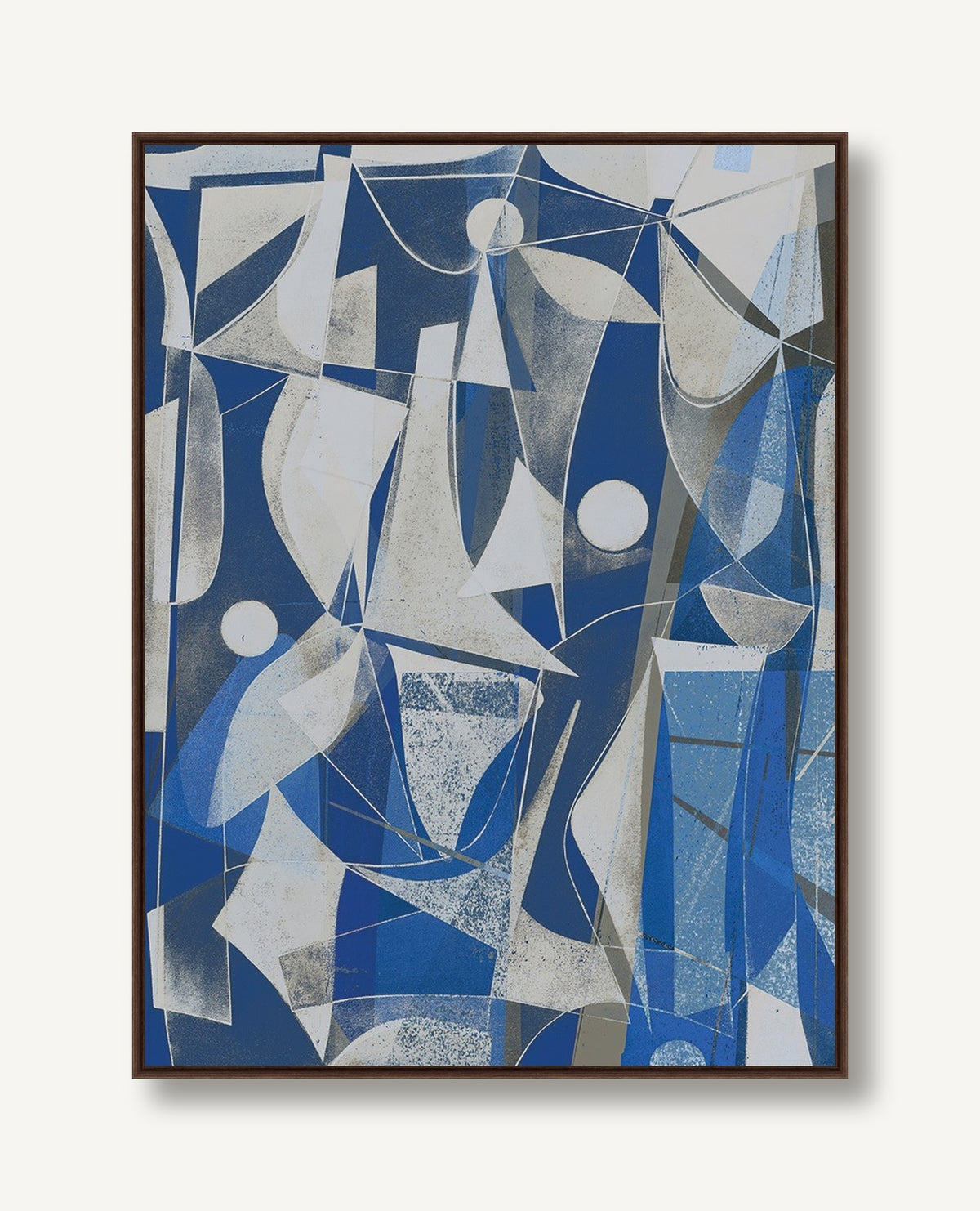 Hydra Blue 1 framed