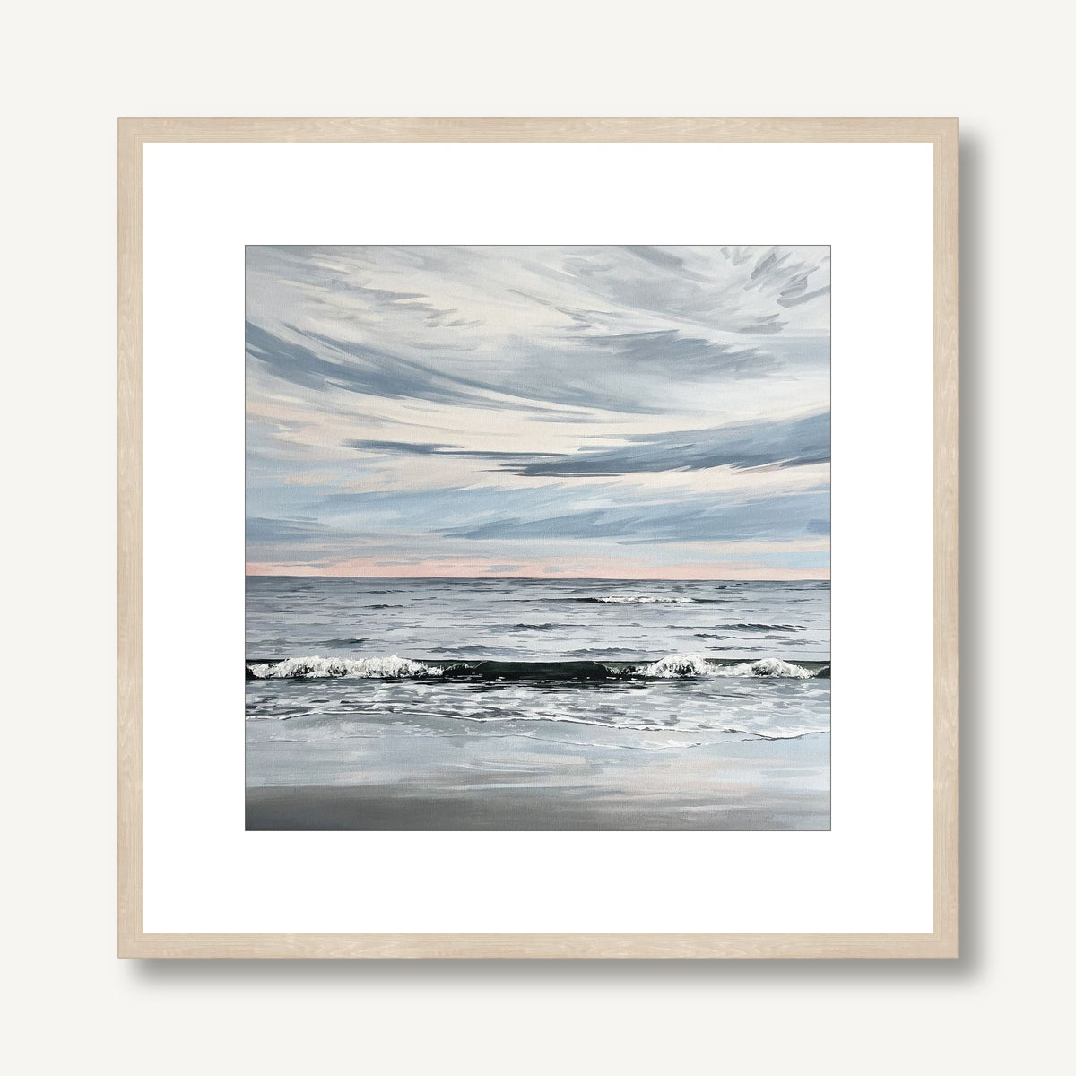 Creamsicle 1 framed