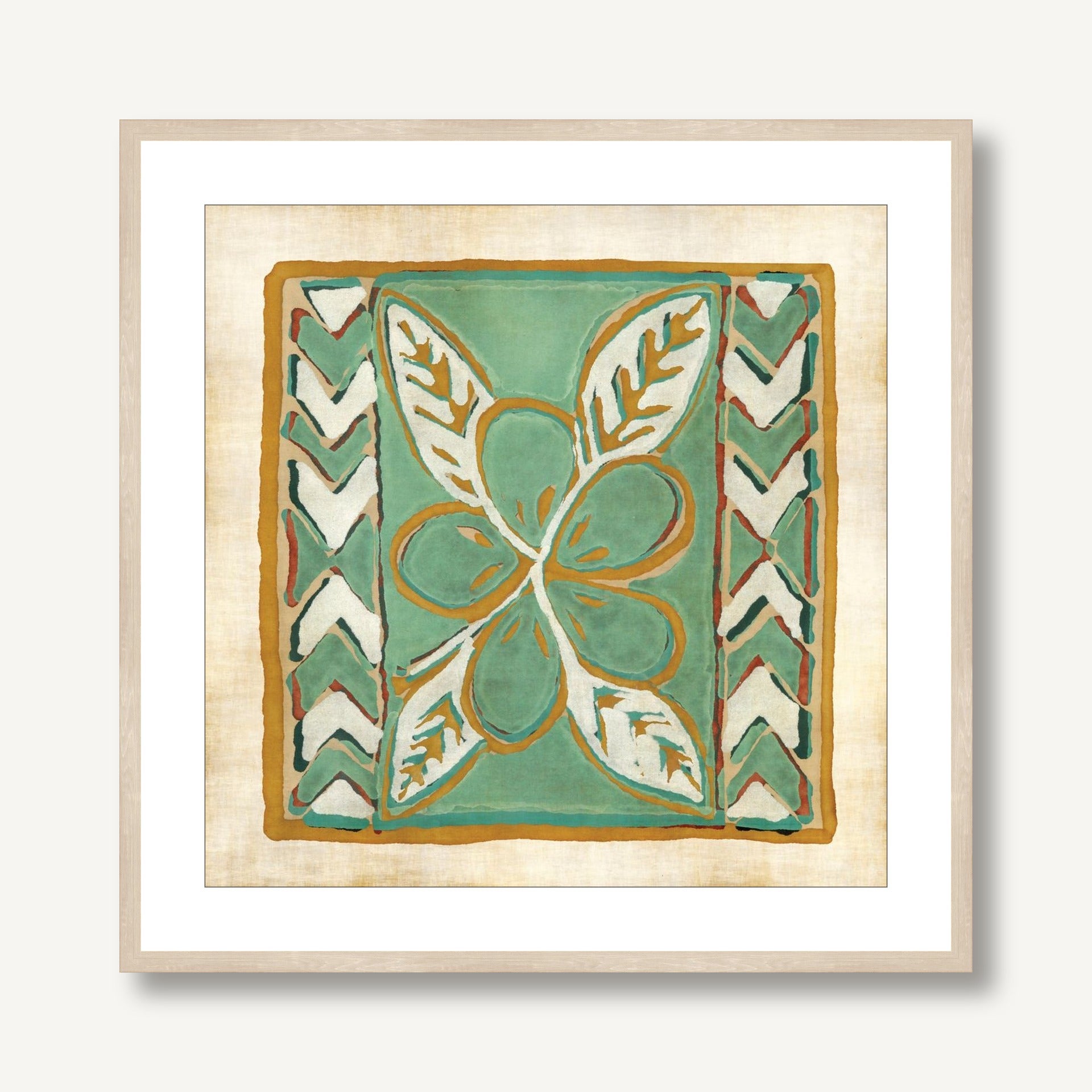 Azulejos Study 3 framed