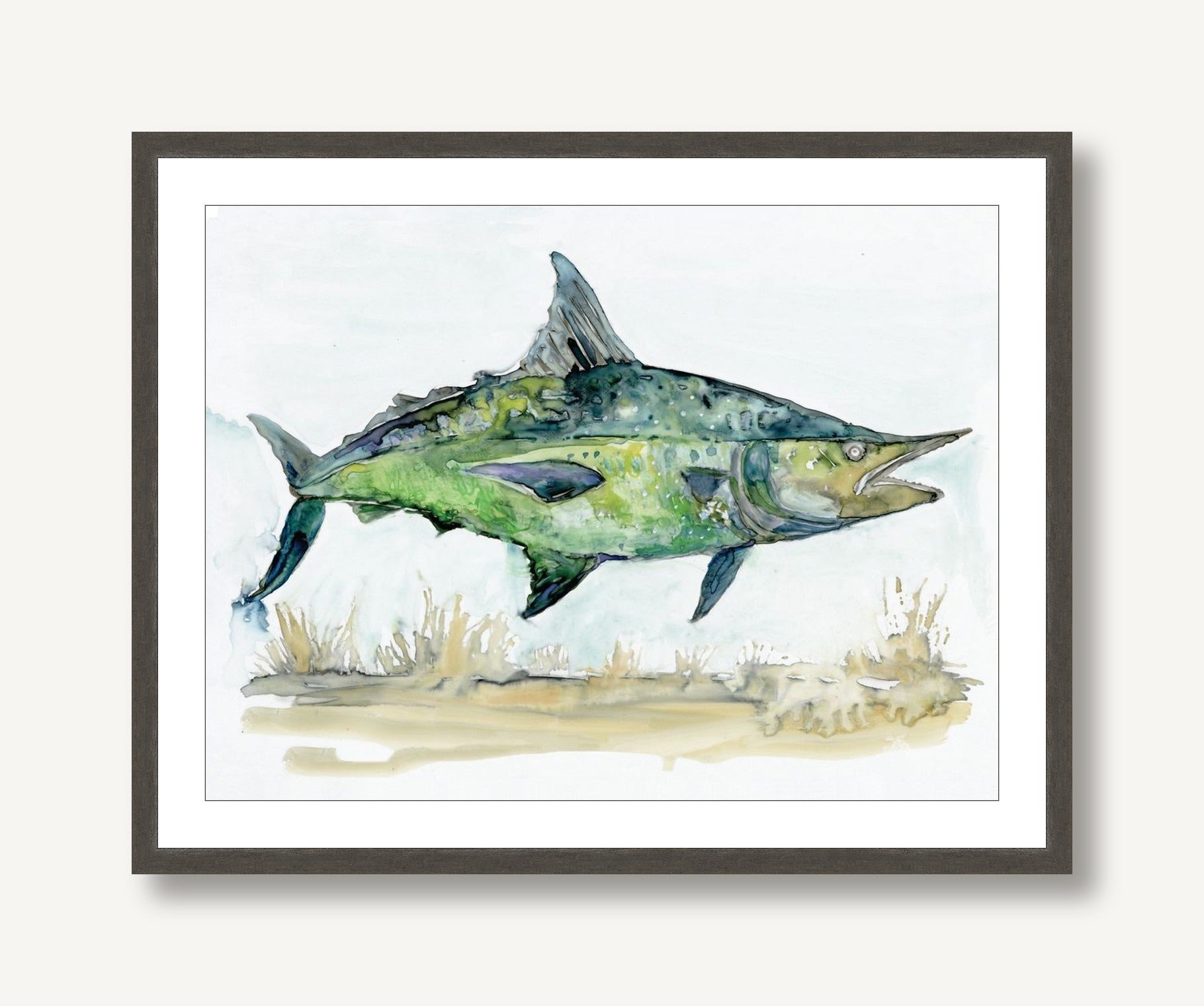 Beneath the Waves 2 framed