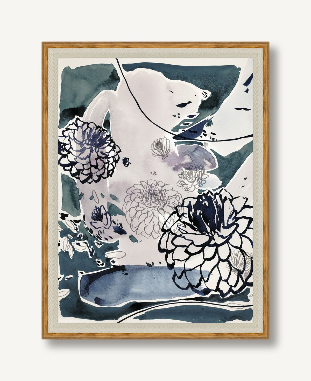 Quiescence 1 framed
