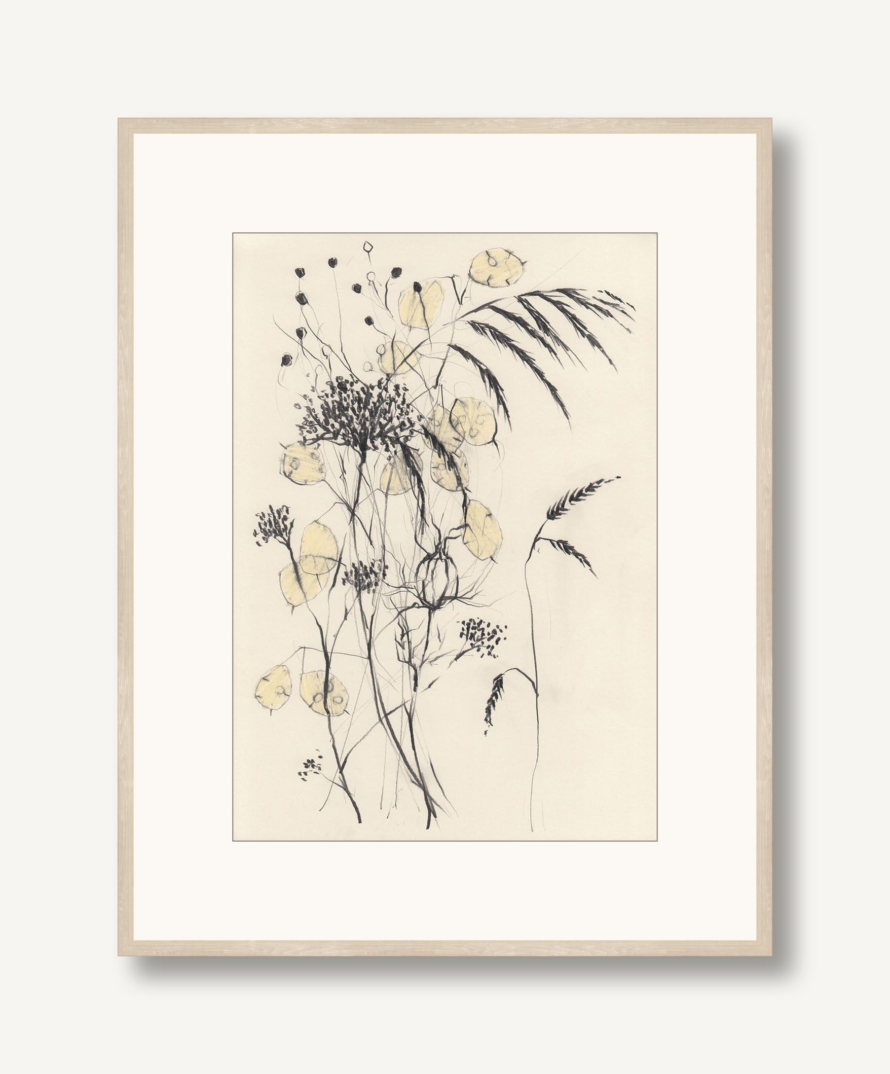 Autumn Vase 2 framed