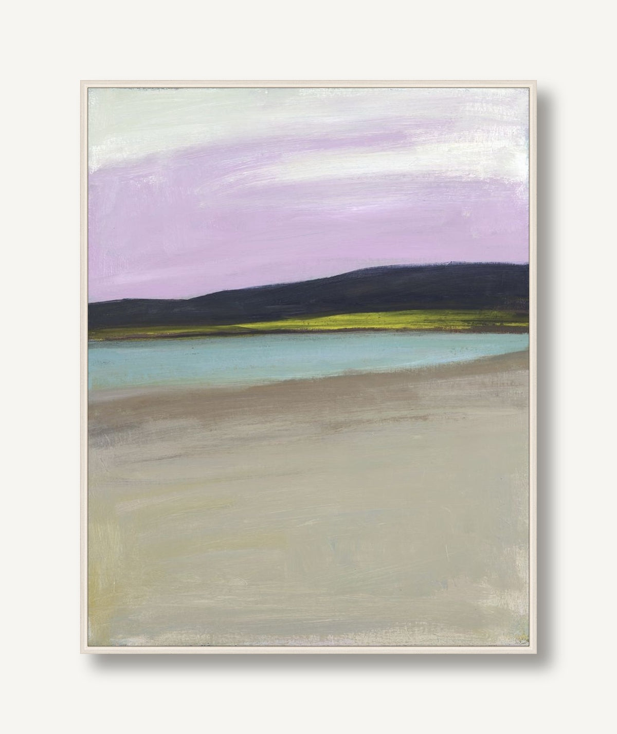 Heathered Horizon Hue 1 framed