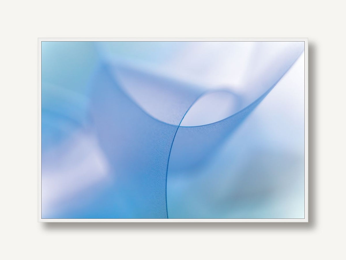 Indigo Glass 1 framed