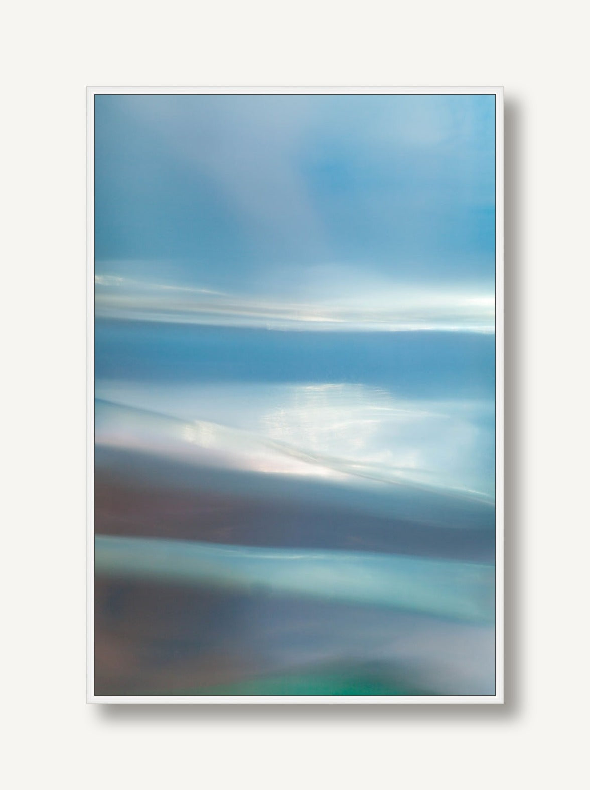 The Quiet Below 1 framed
