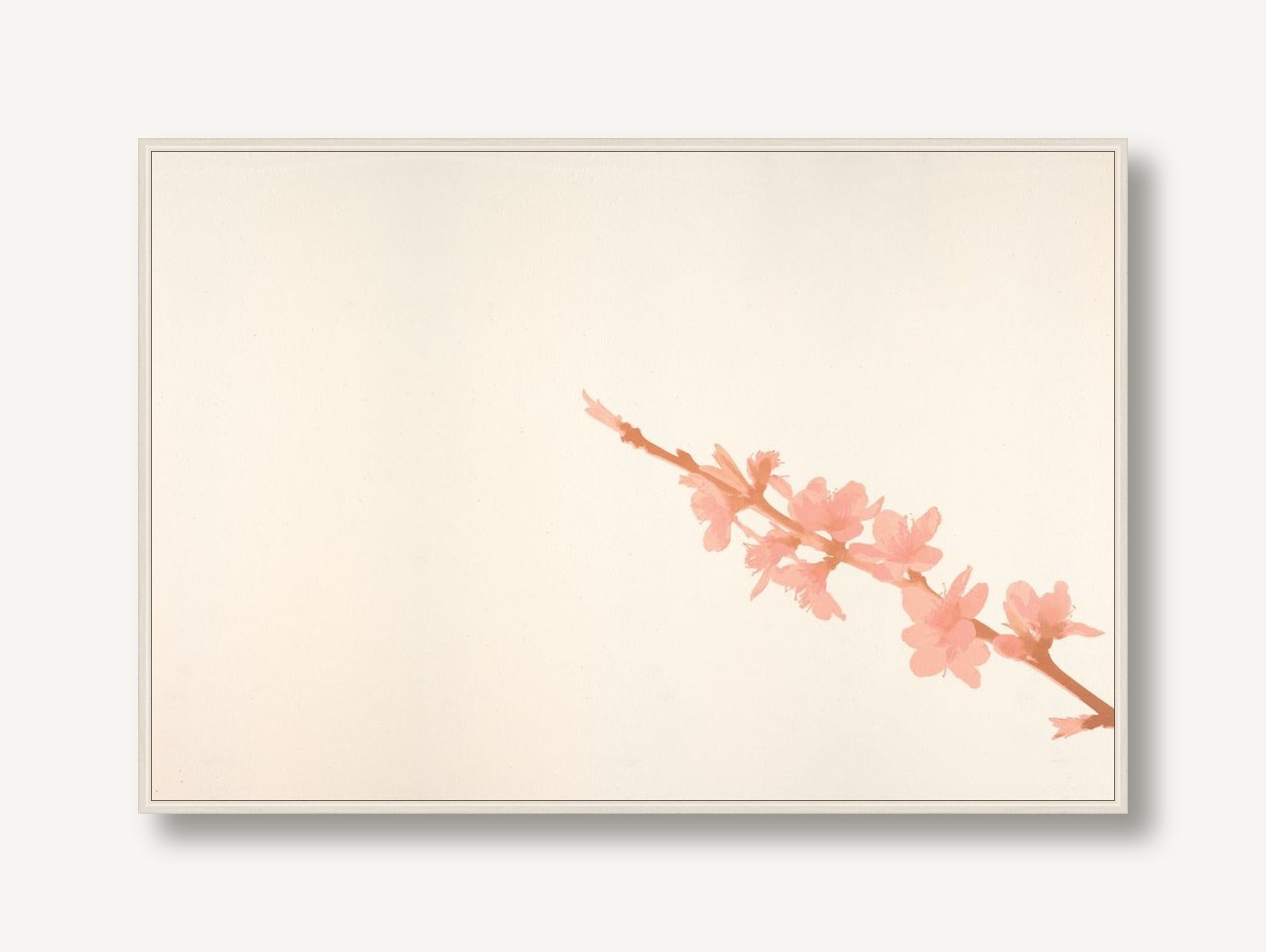 Spring Silhouette 3 framed