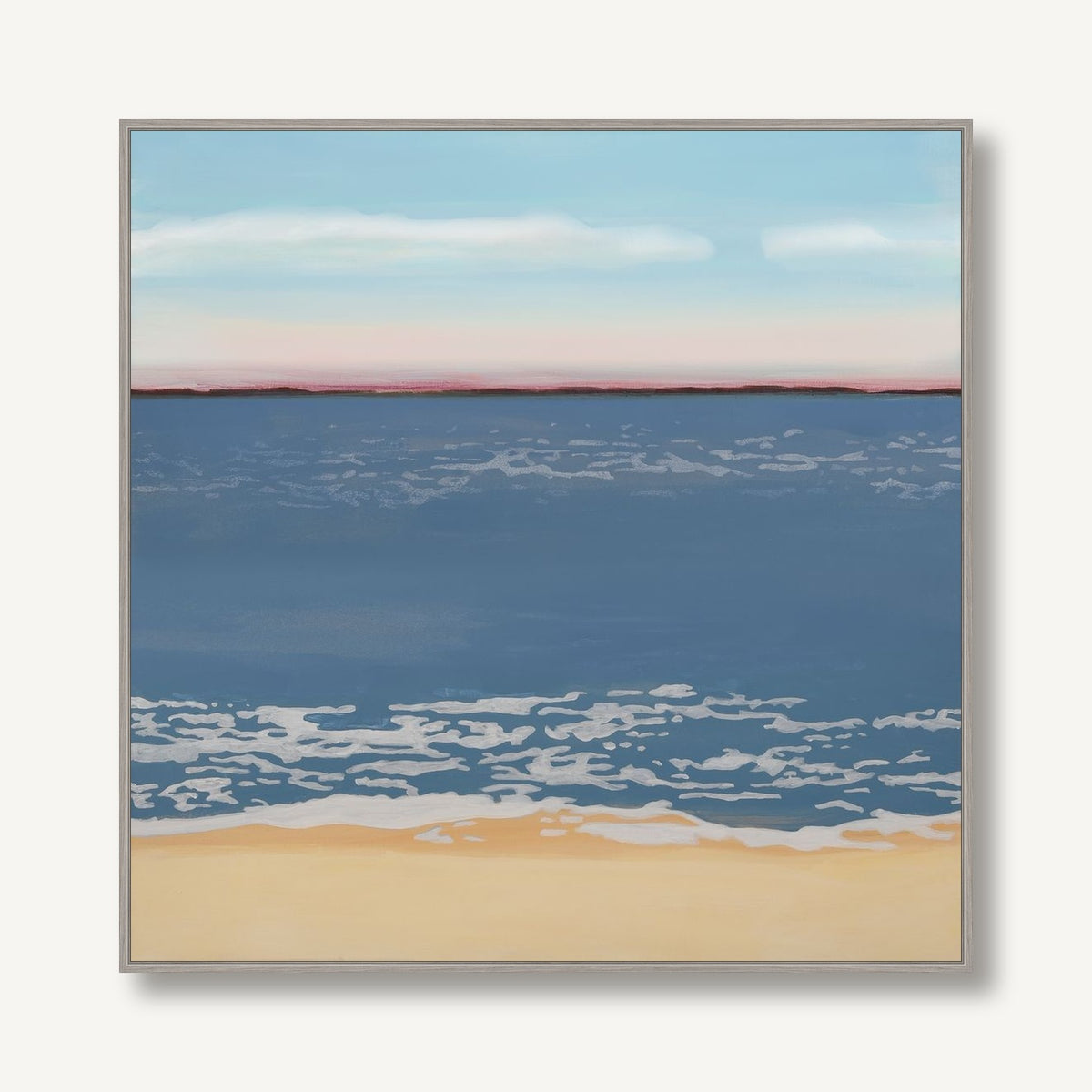 Compo Beach 1 framed