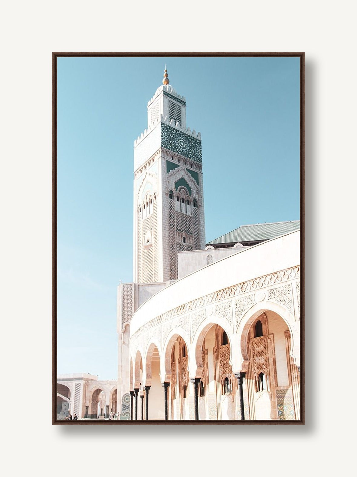 Vibrant Towers 2 framed