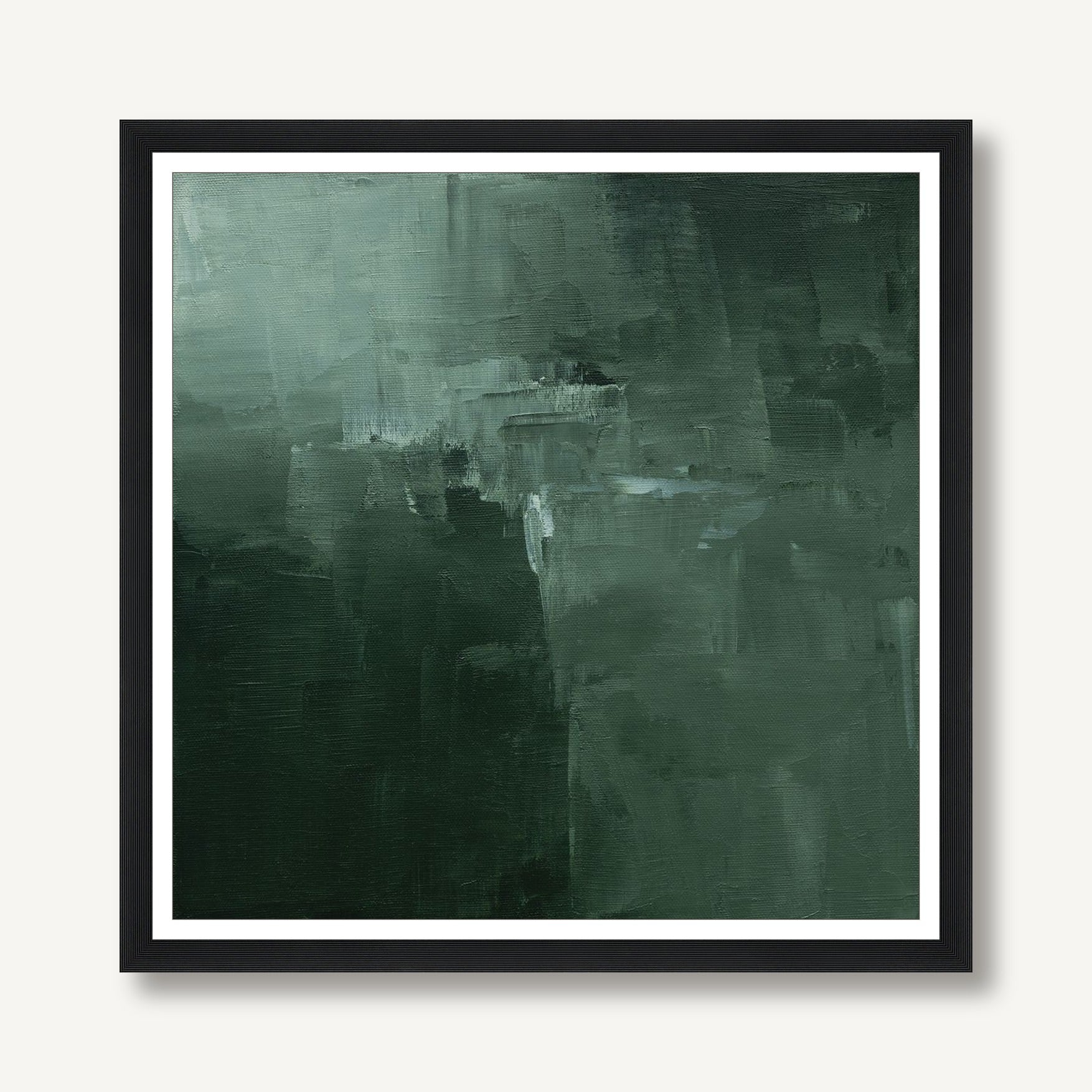 Verdant Wash 7 framed