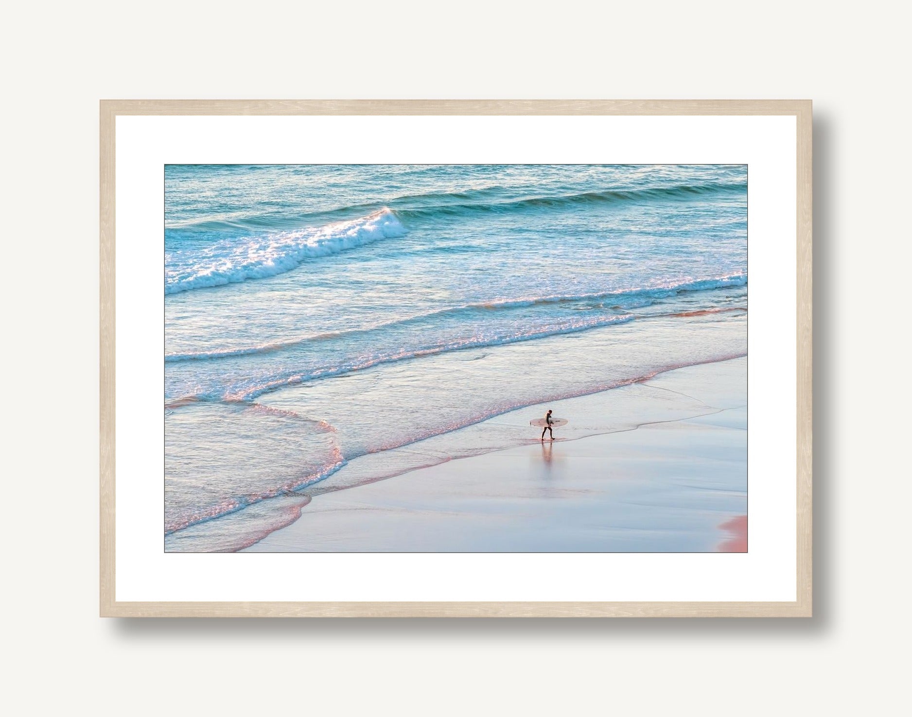 Carvoeiro Surfer 3 framed