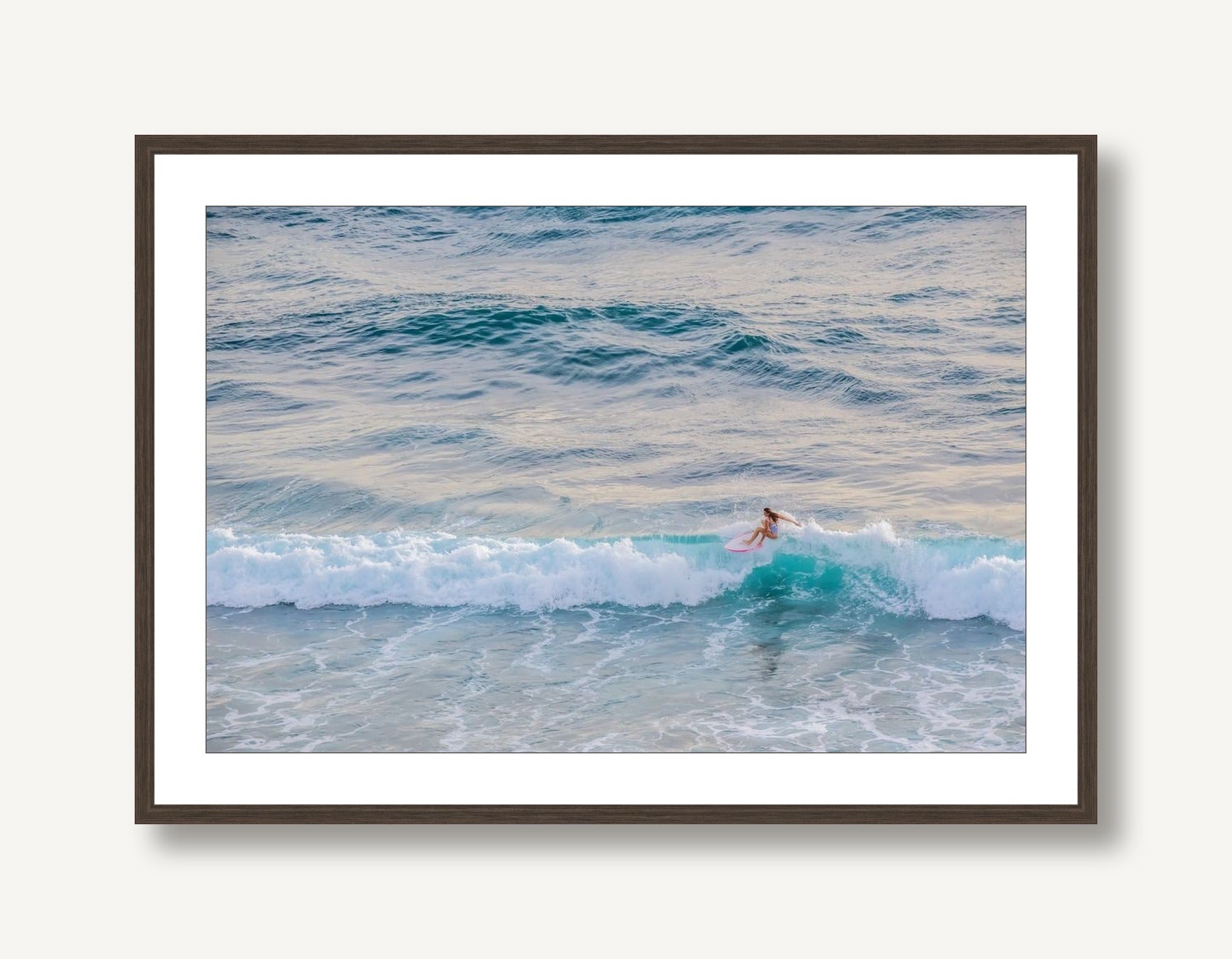 Lombok Surfer 3 framed