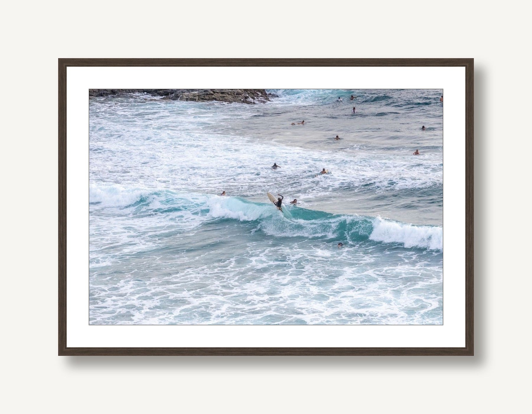 Lombok Surfer 8 framed