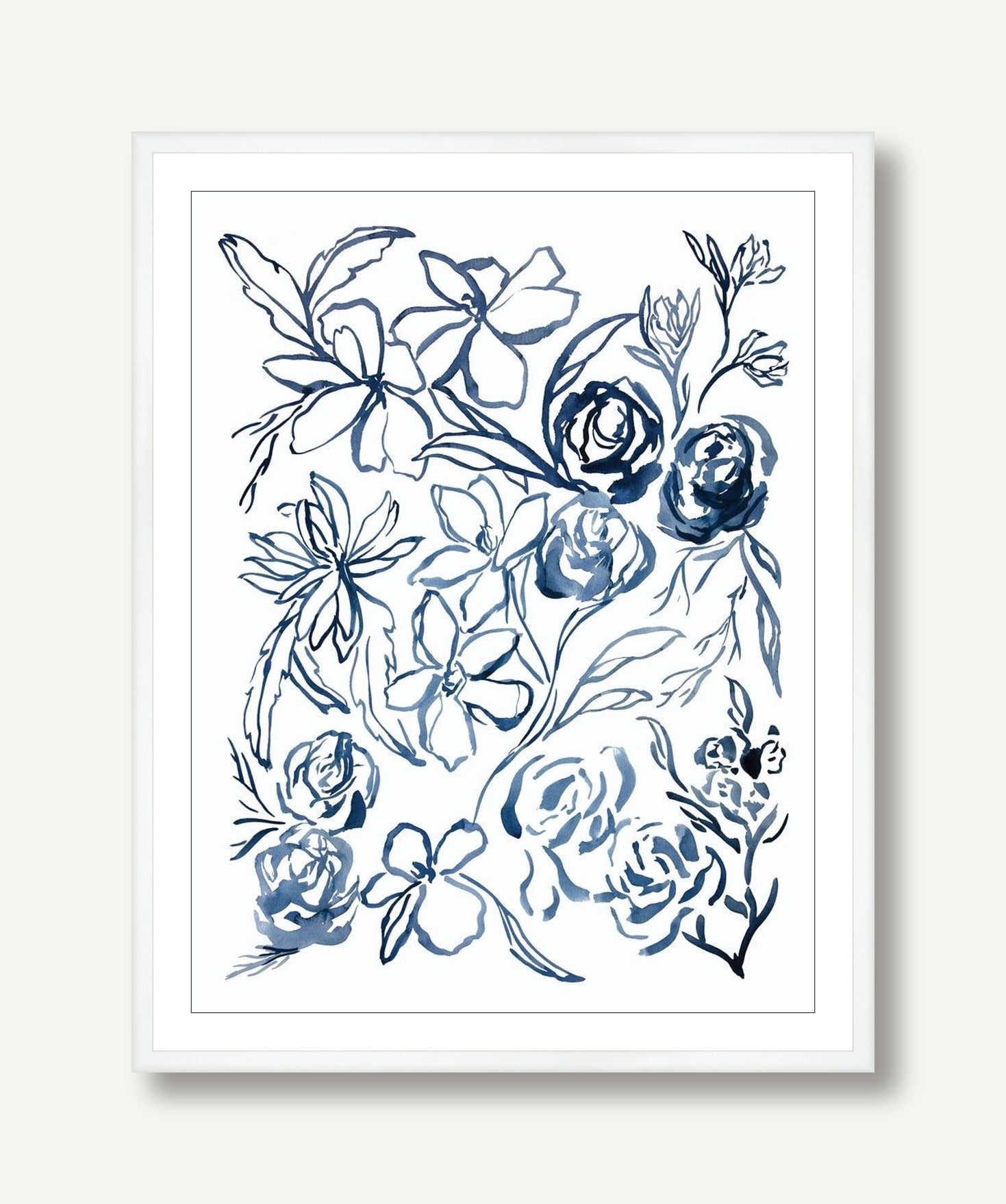 Decorated Porcelain 1 framed