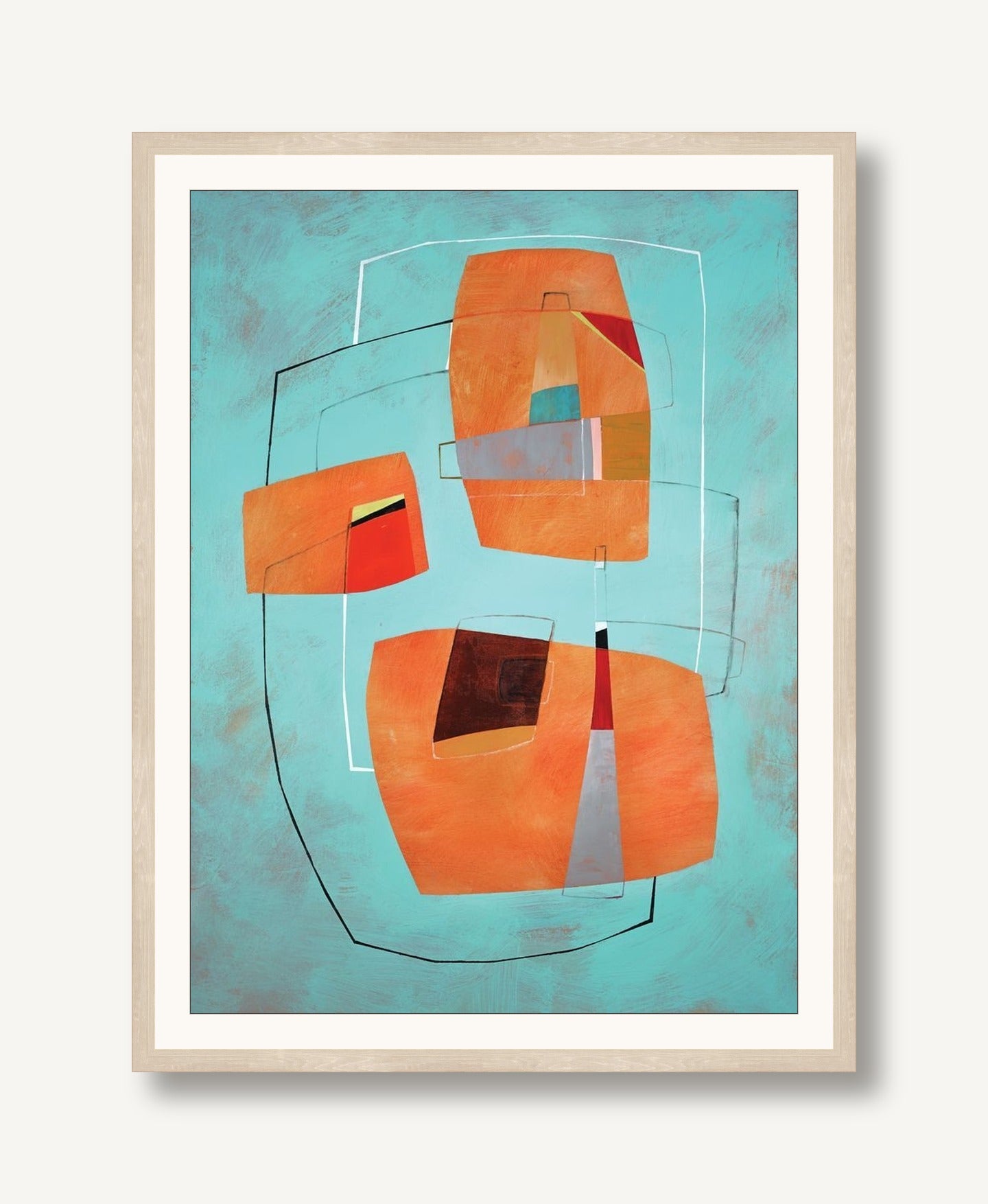 Subjective Plenitude 1 framed