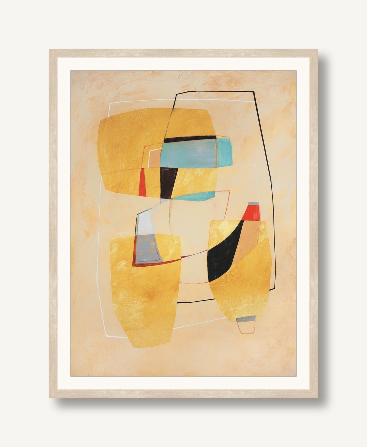 Subjective Plenitude 2 framed
