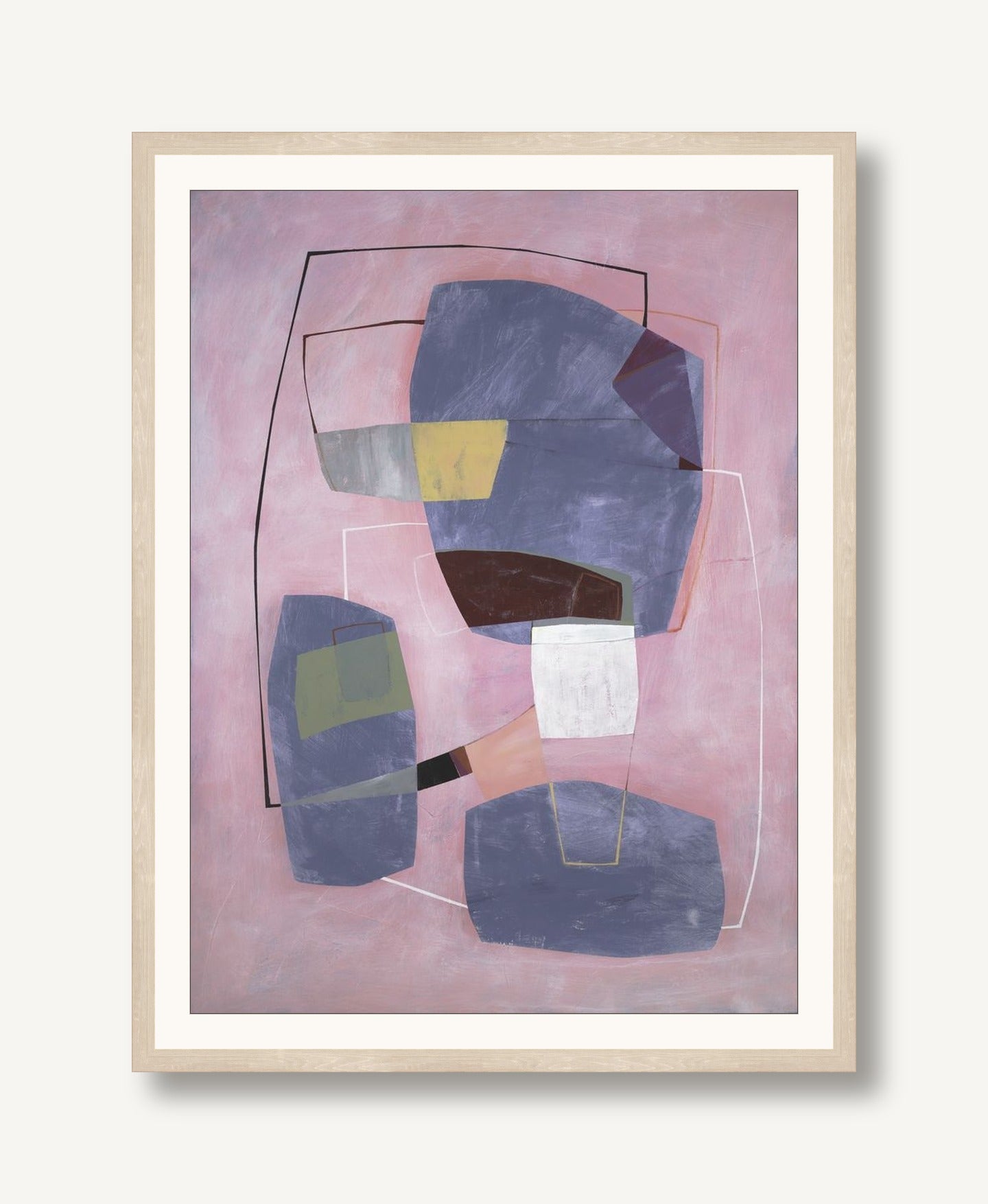 Subjective Plenitude 3 framed