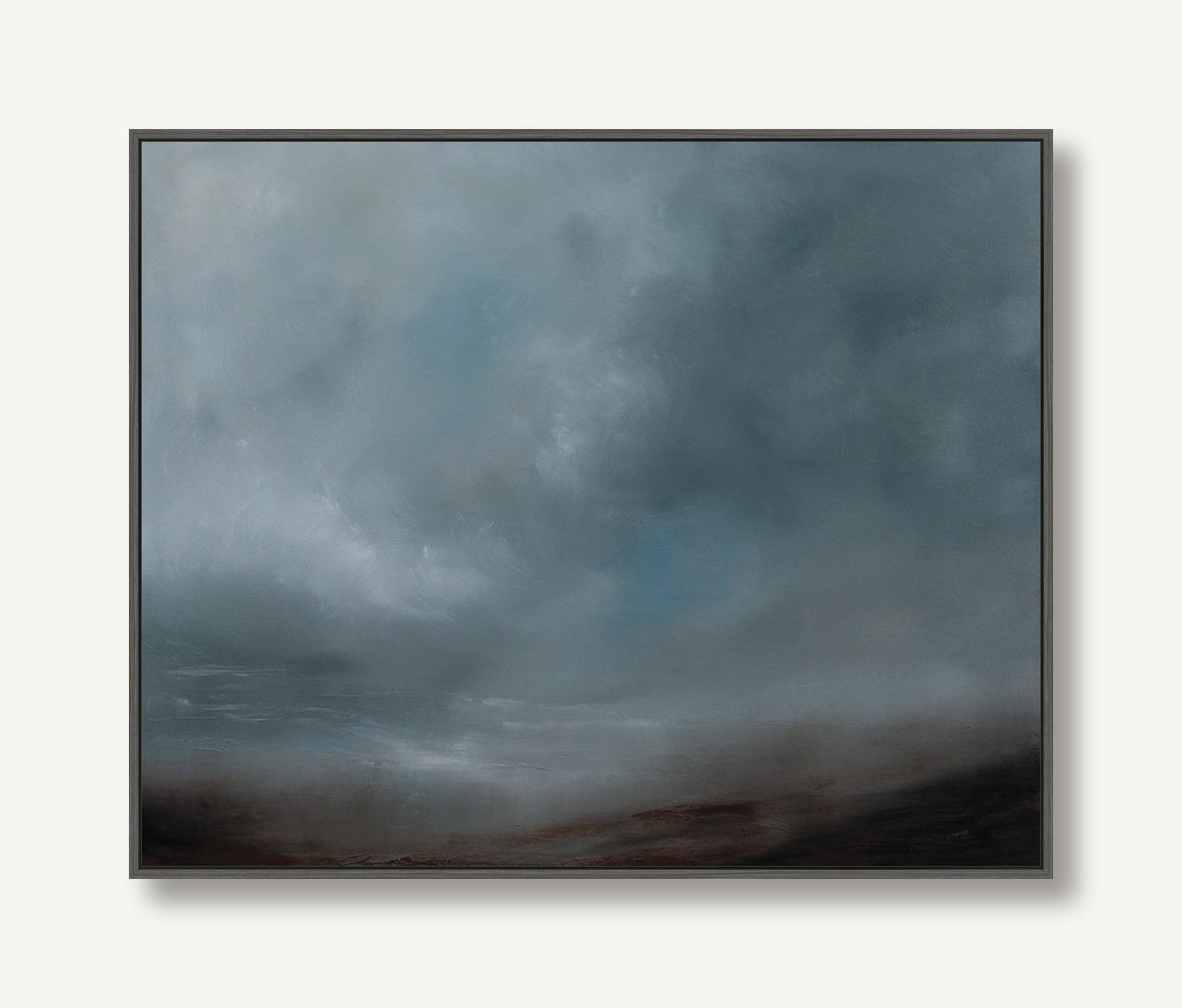 Gray Day 1 framed