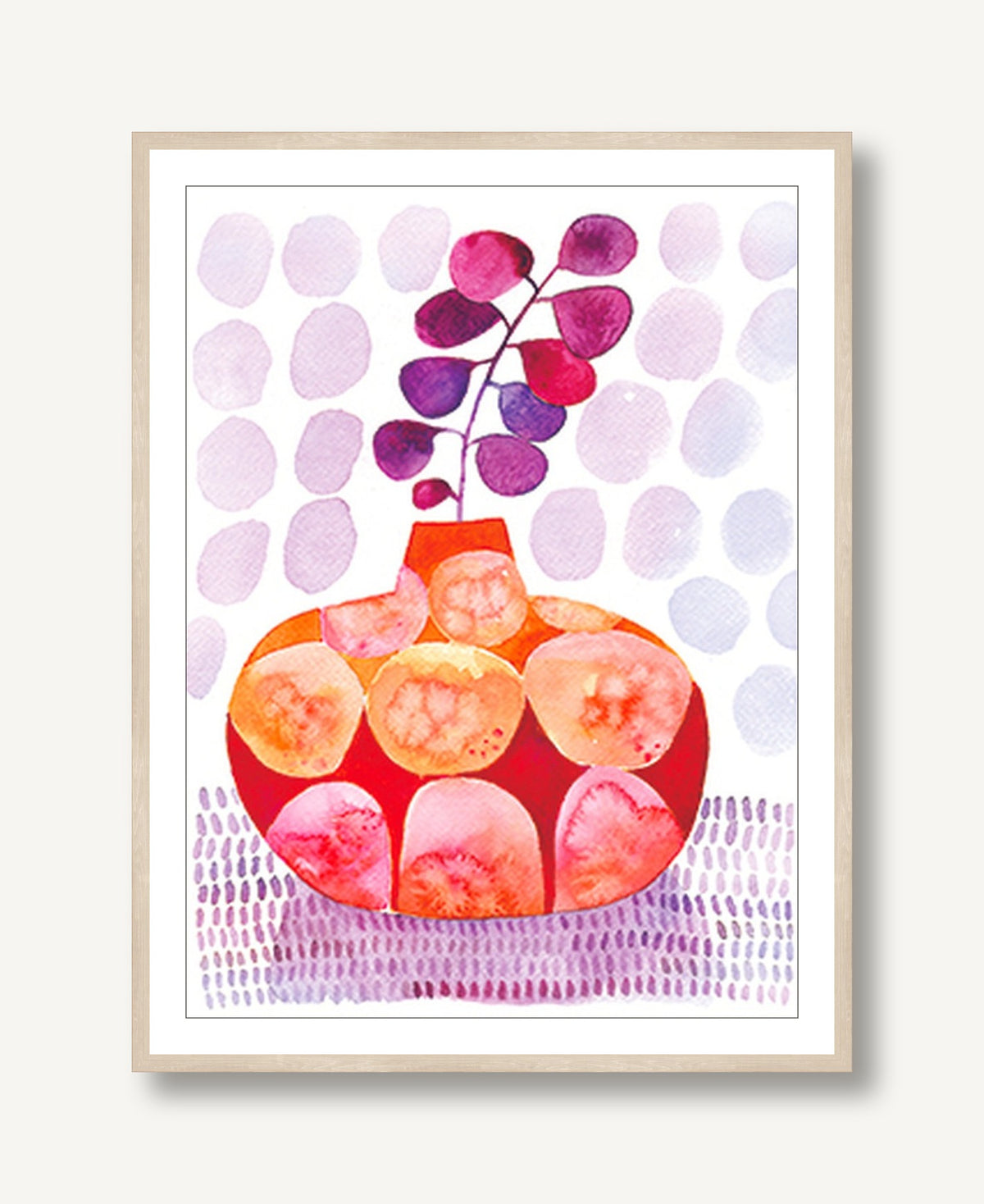 Cirque Vase 1 framed