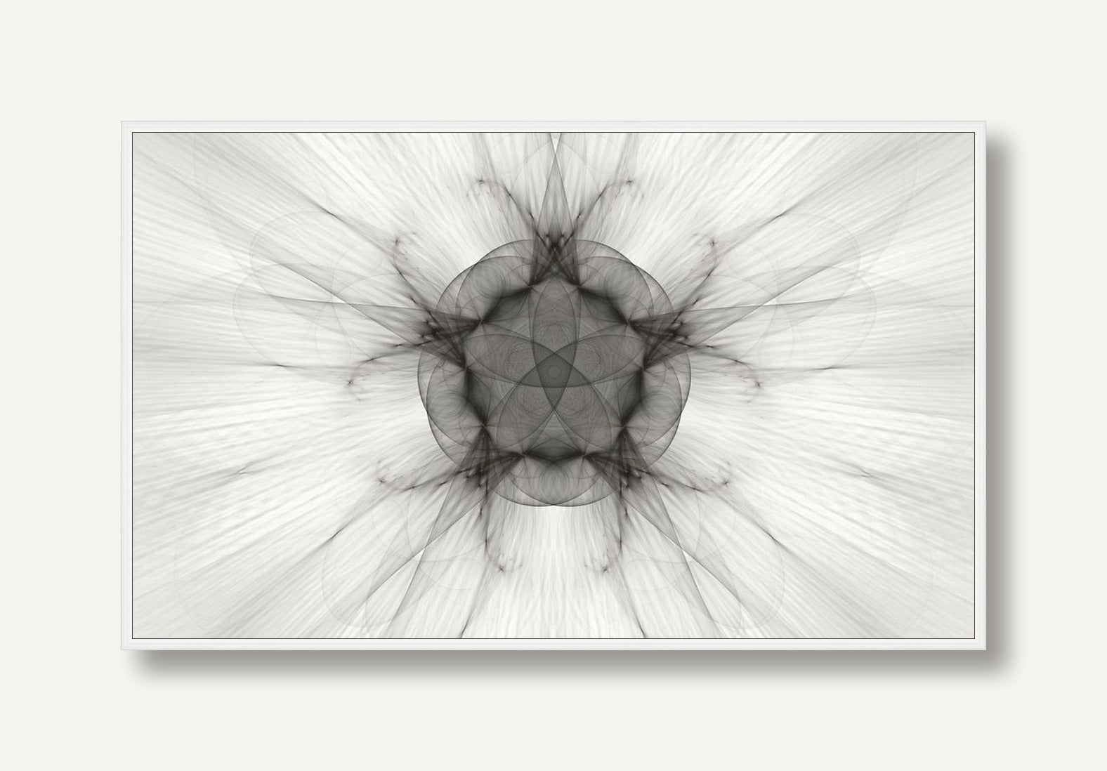Adjoining Ellipsis 2 framed