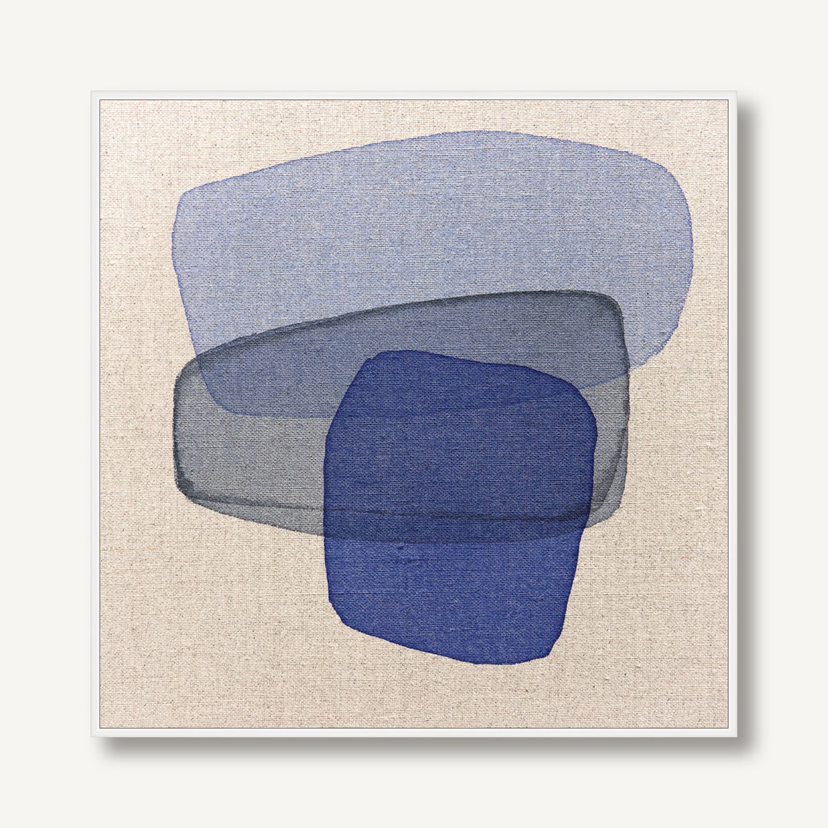 Bare Blue 1 framed